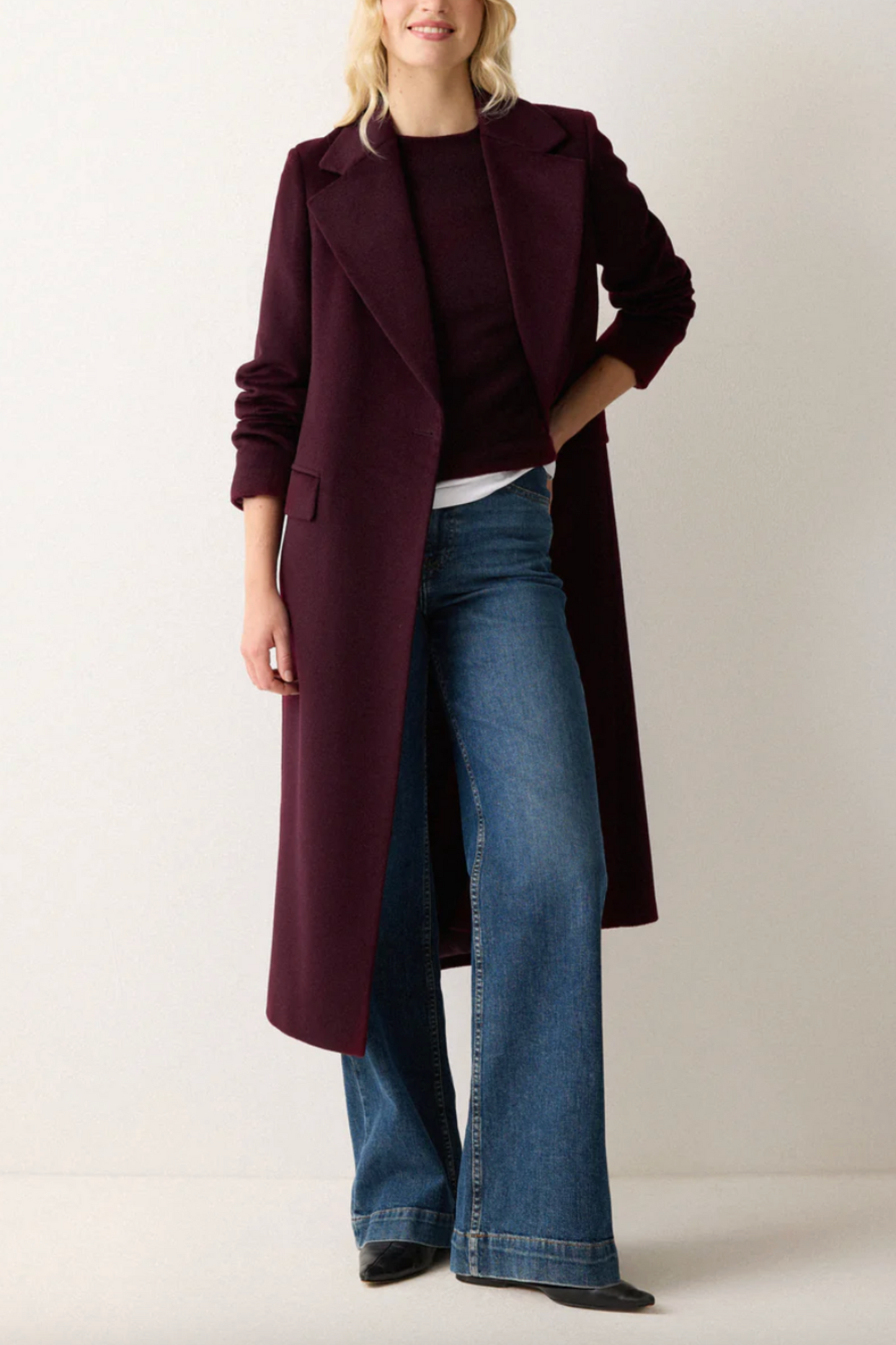 Wool Maxi City Coat