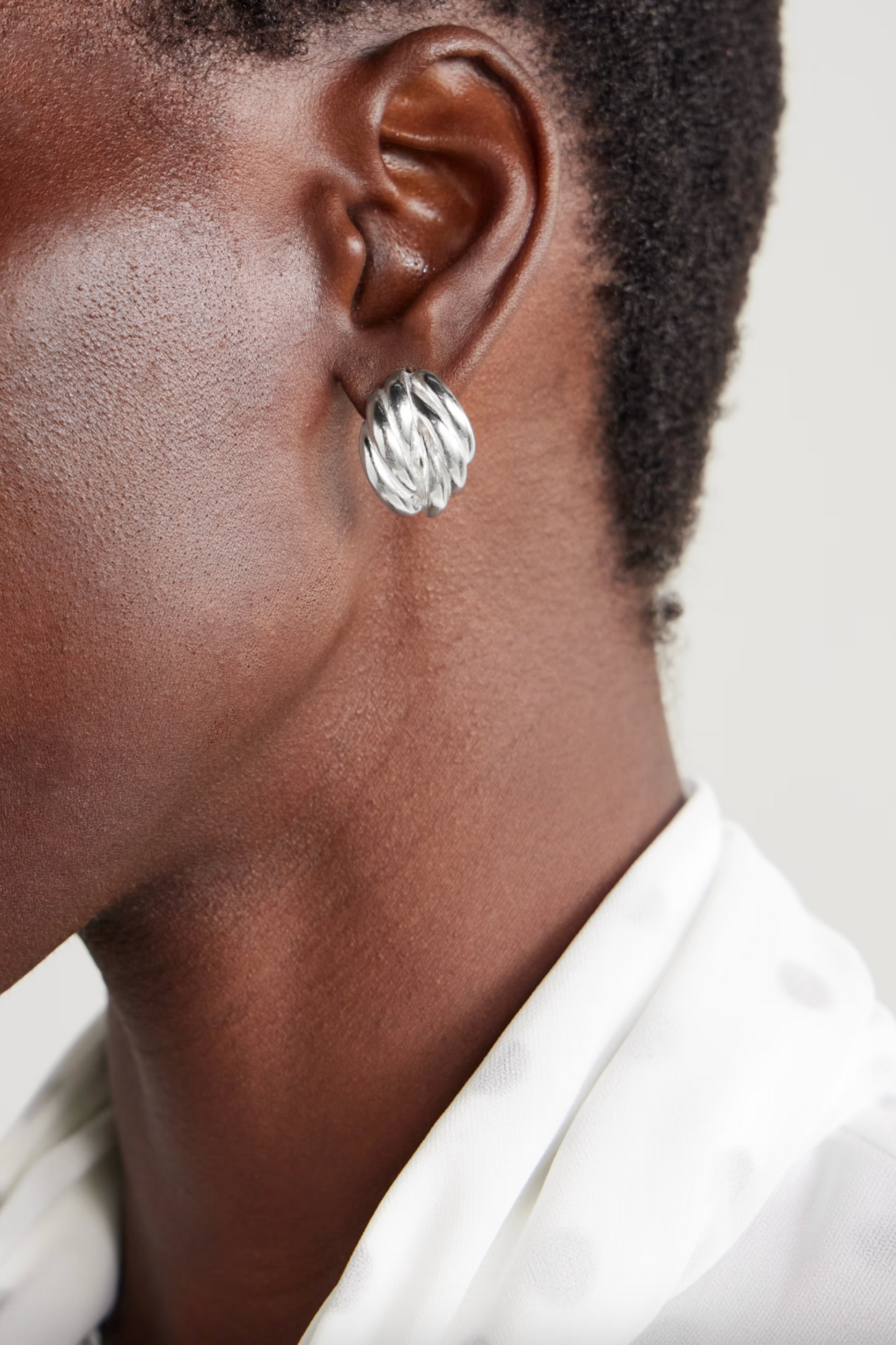 Clos Mini Silver Earrings