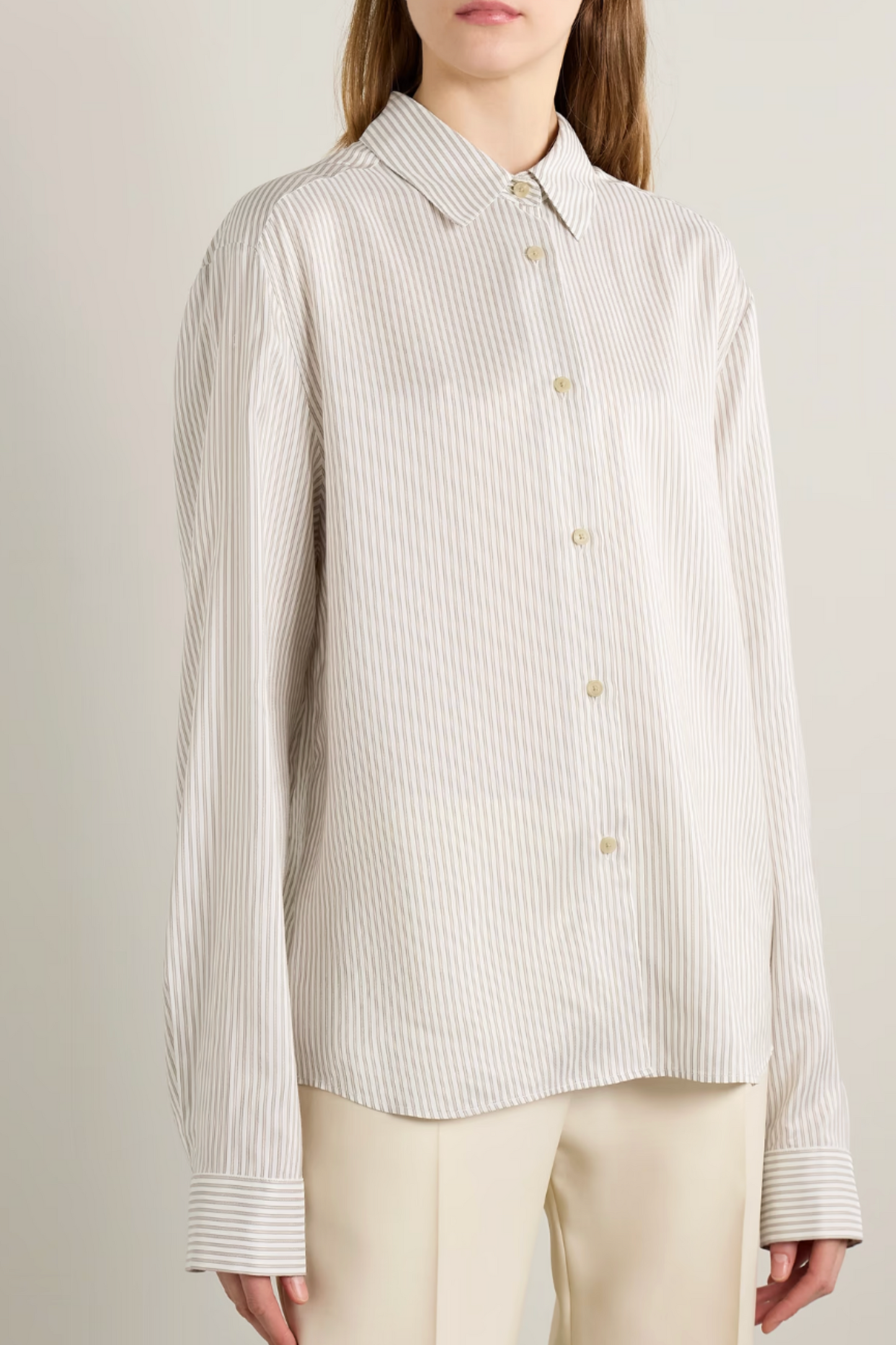 Argo Striped Silk Shirt