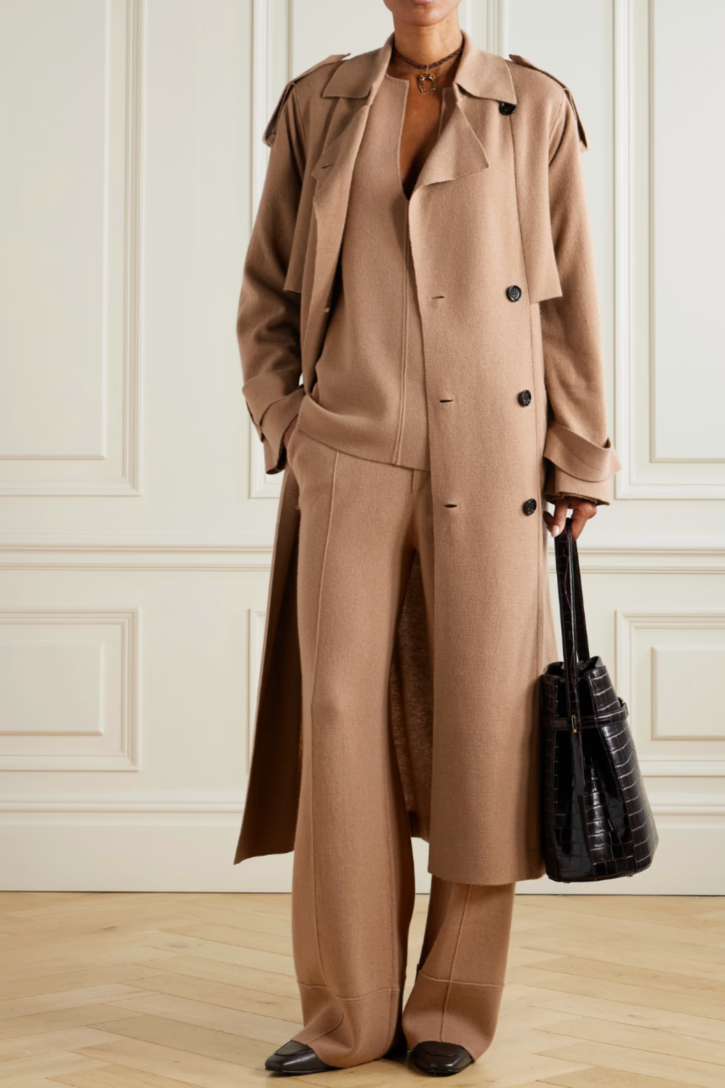 Serafino Wool and Cashmere-blend Sweater