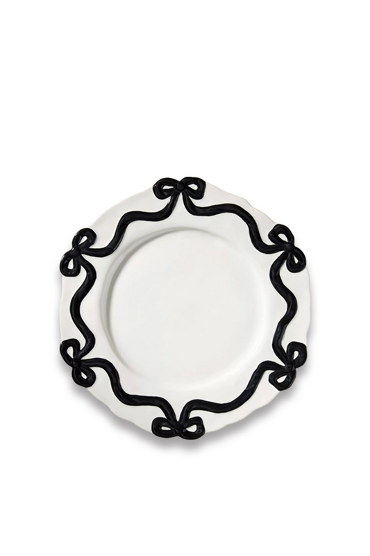 Benedita Bow Stoneware Dinner Plates