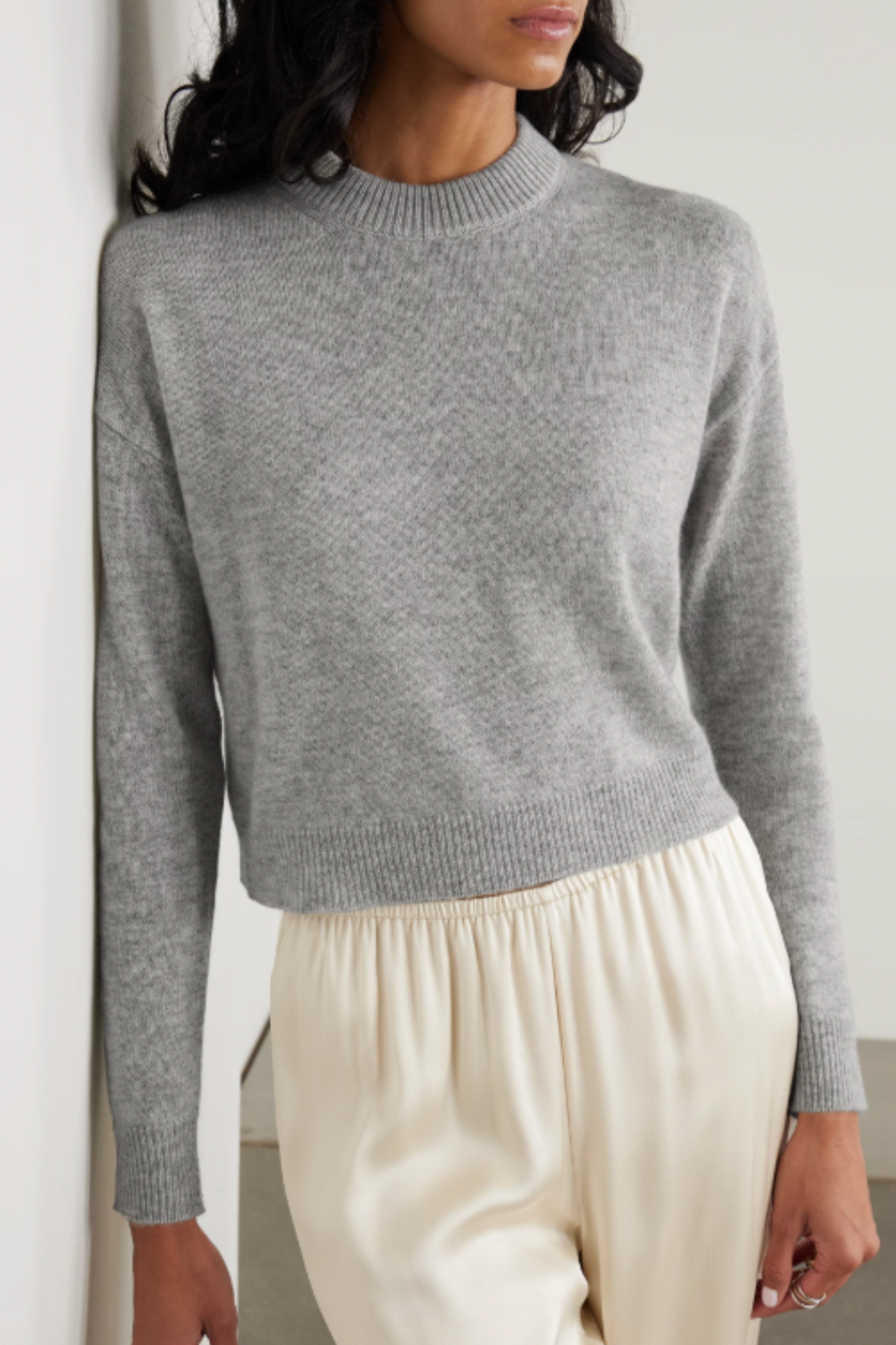 Wool and Cashmere-blend Sweater
