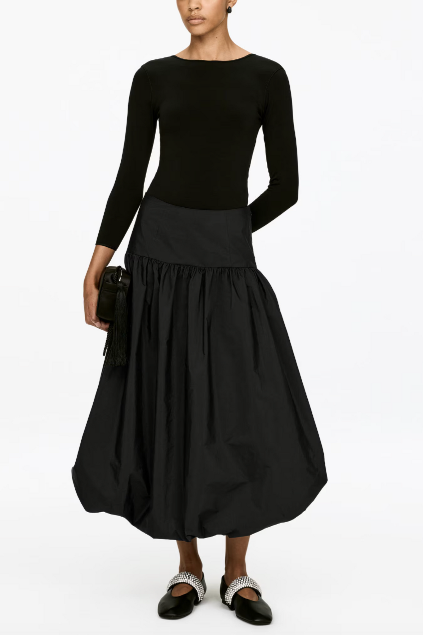 Taffeta Bubble Skirt
