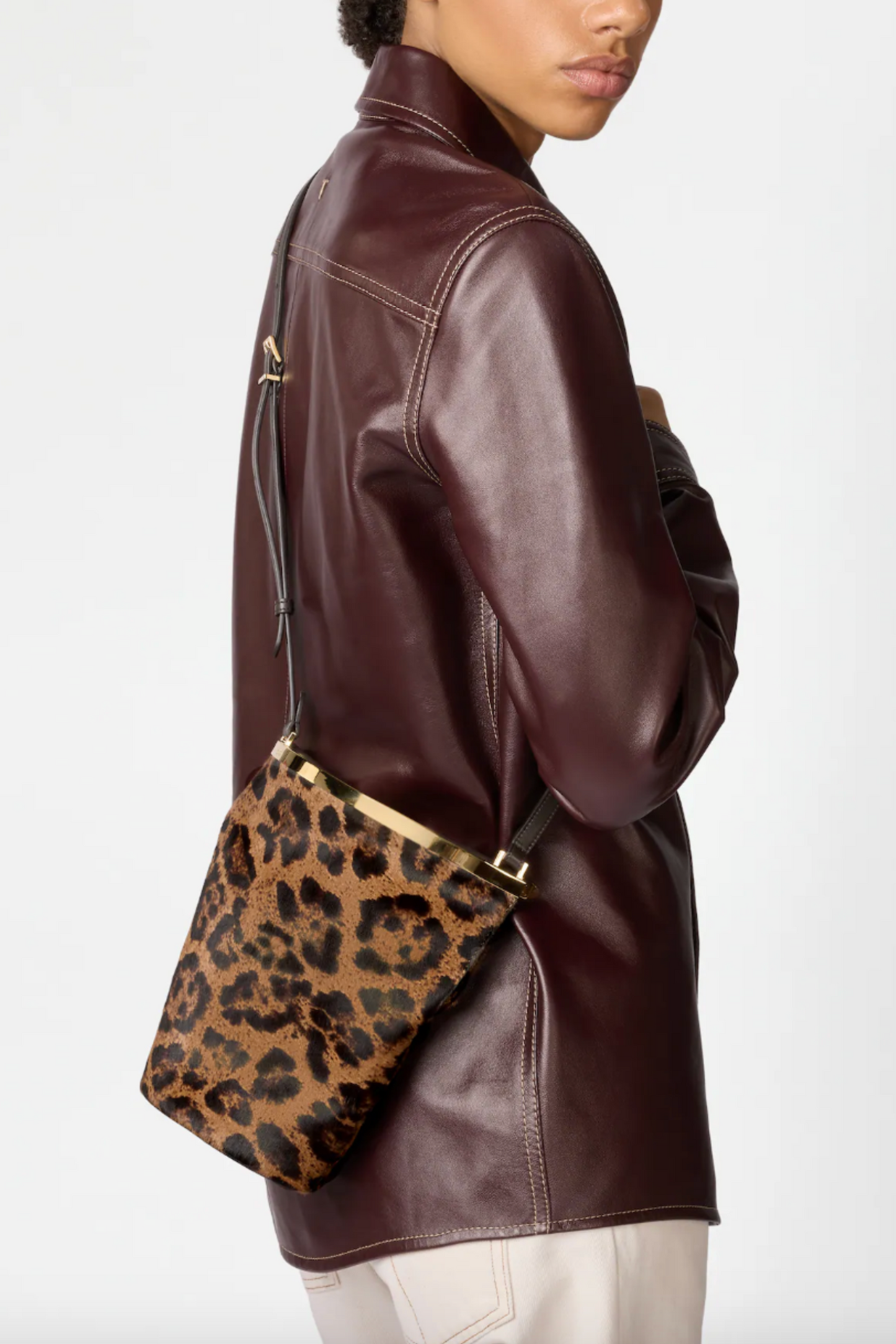 Tod's Magenta Bag Bucket Bag in Pony Effect Leather Mini