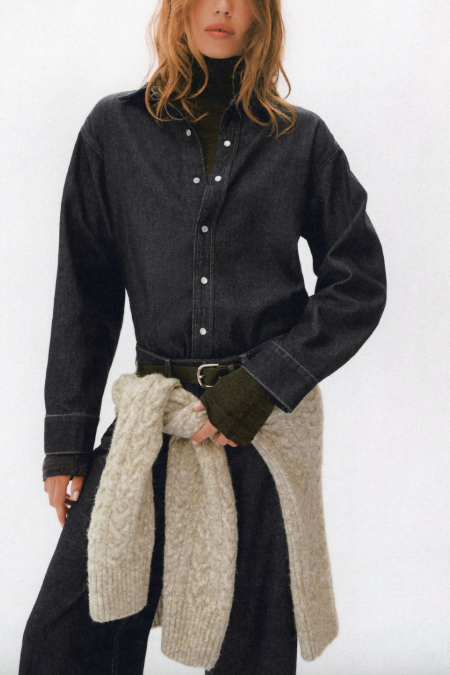 Feather Soft Denim Shirt
