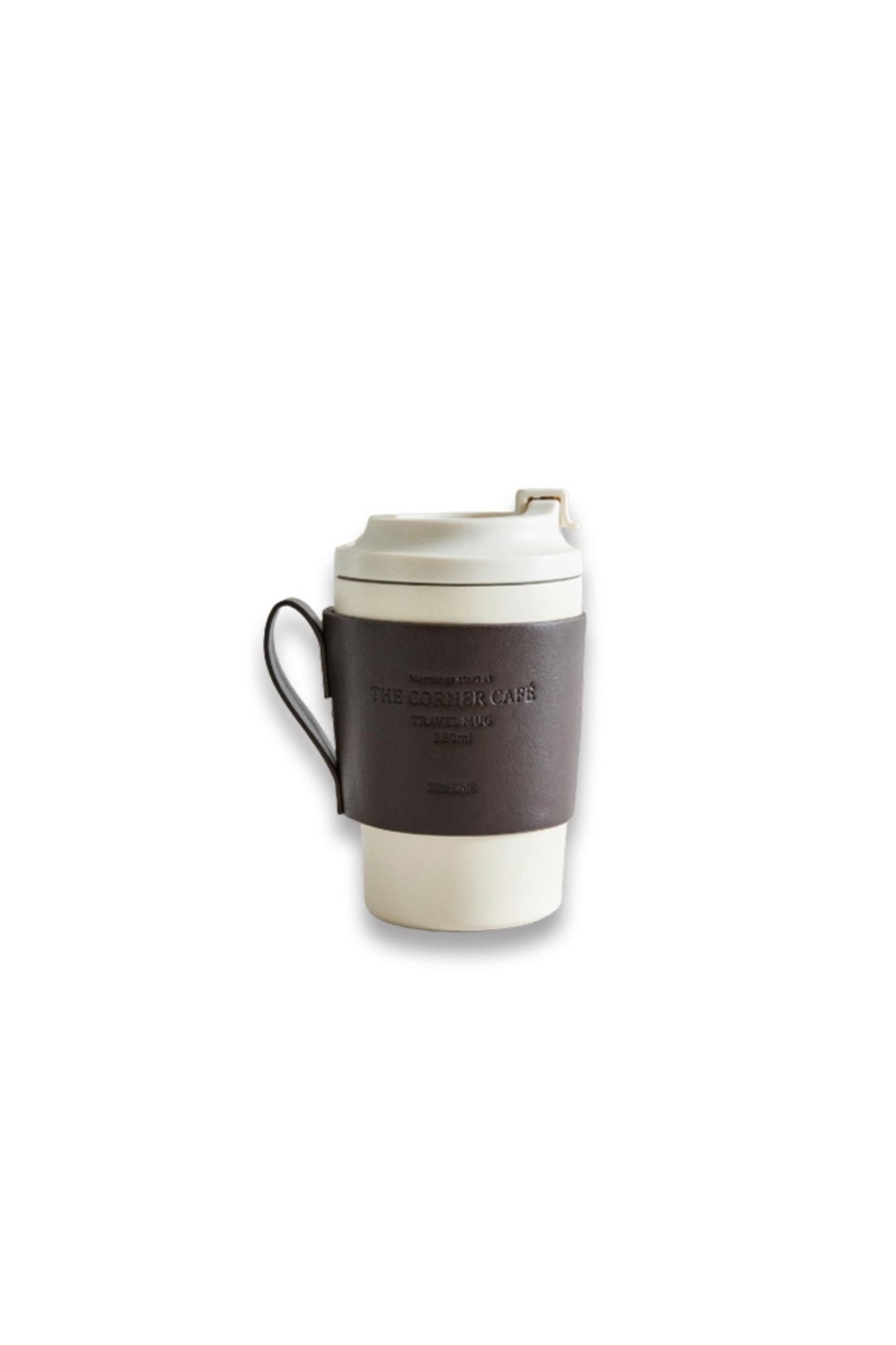 Lidded Mug With Band