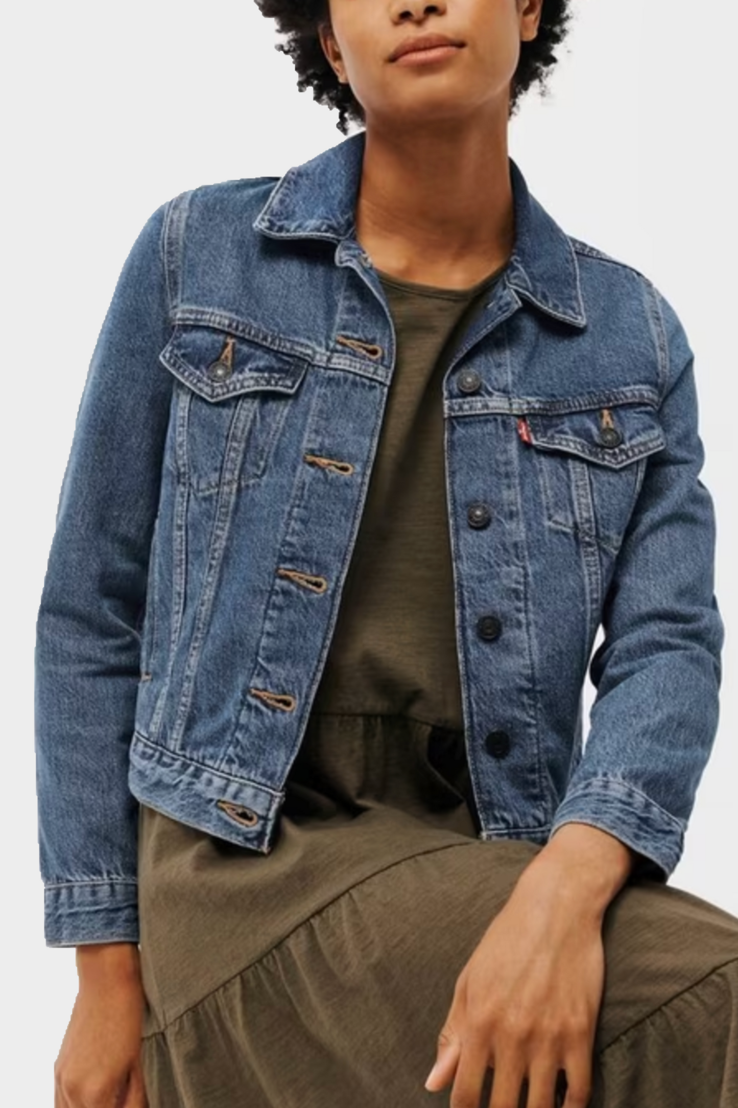 Original Trucker Denim Jacket Soft As Butter Dark