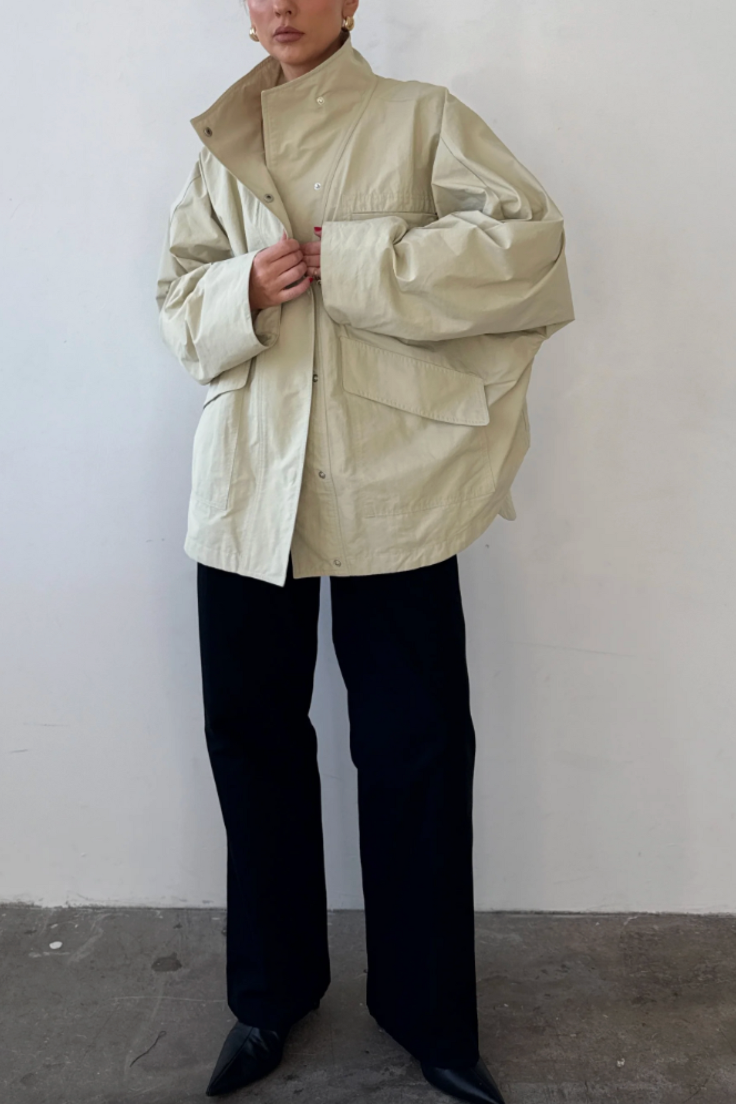 The Arden Coat in Canvas