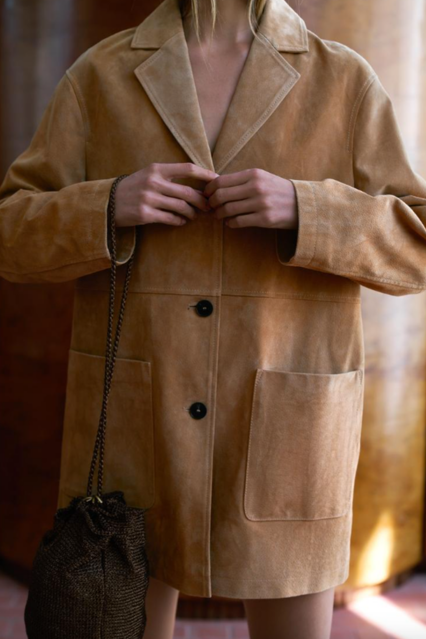 Suede Leather Jacket