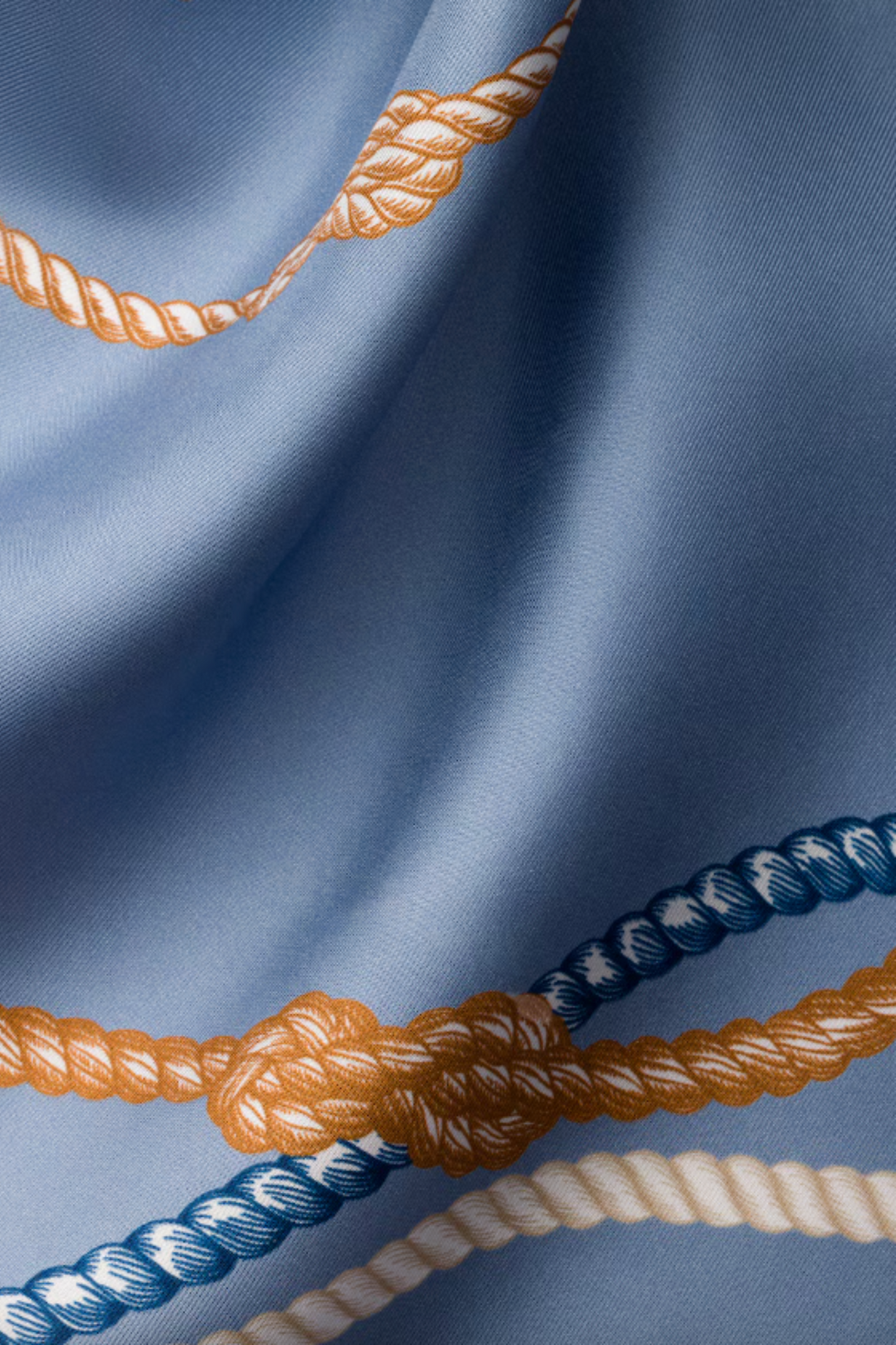 Printed Silk Twill Scarf