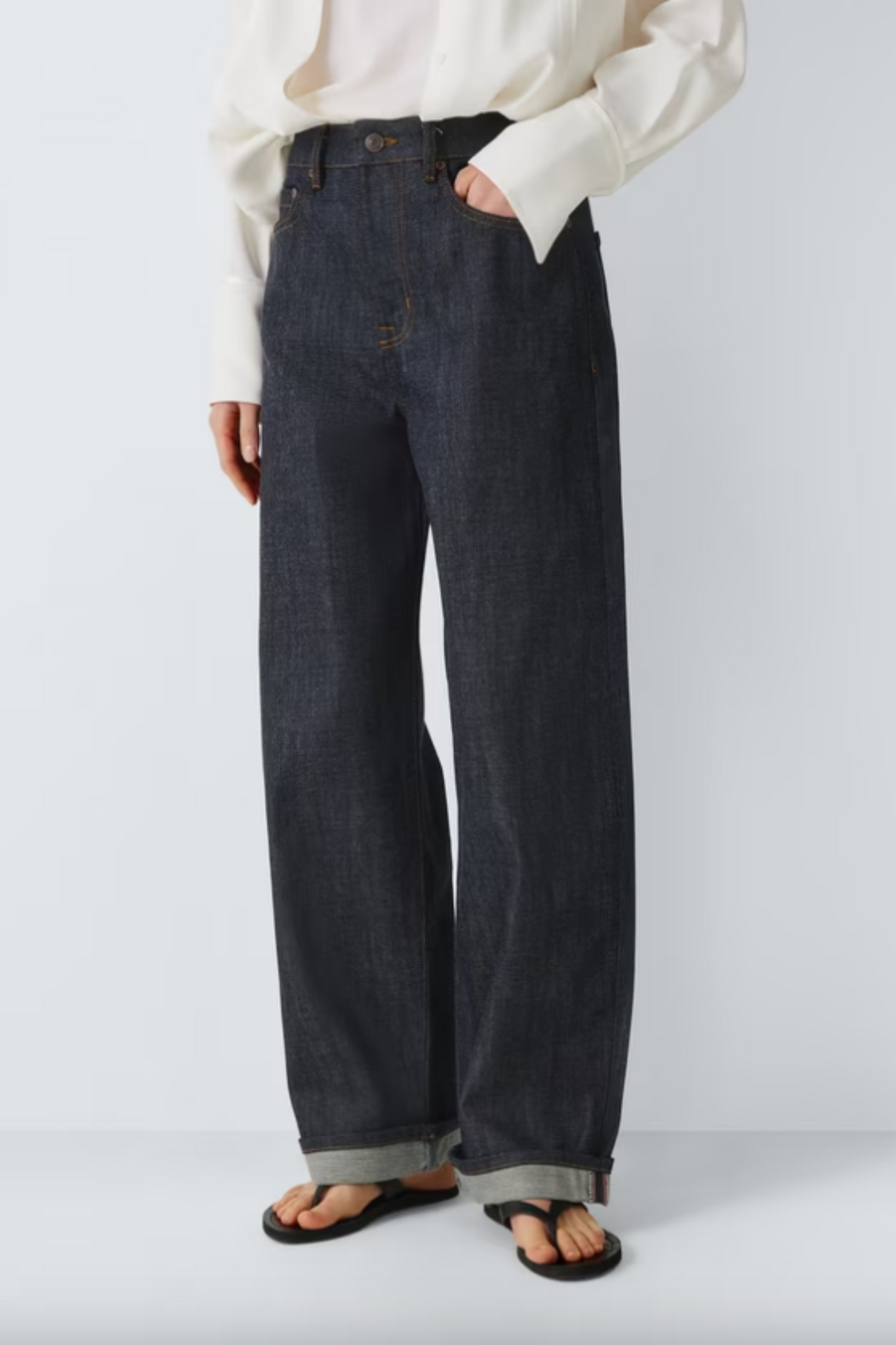 Straight Fit Japanese Denim Jeans