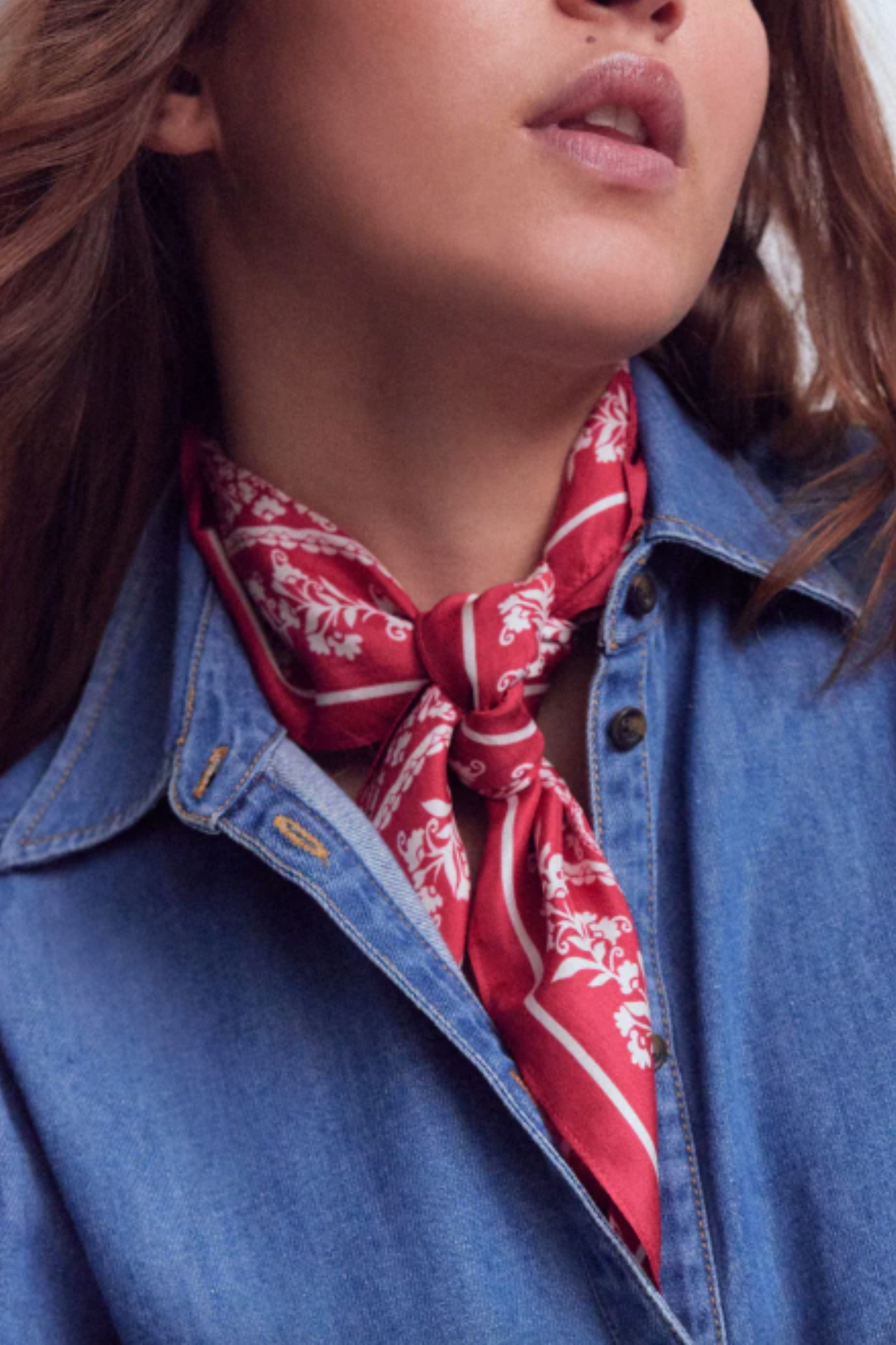 Elisabeth Silk Square Scarf