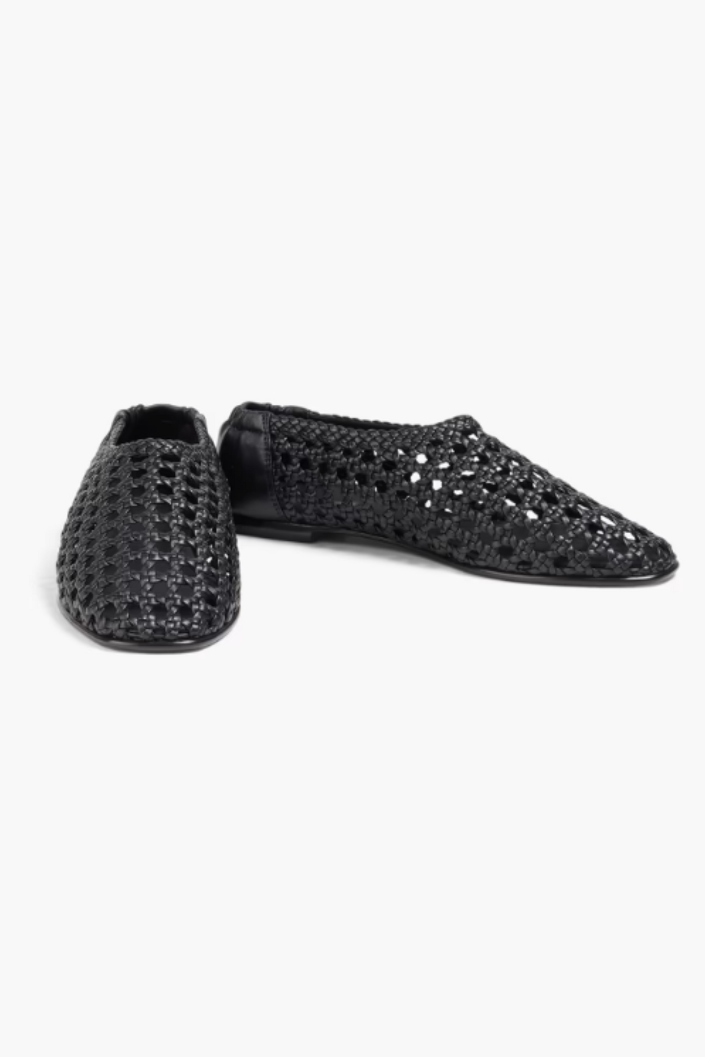 Eden Woven Leather Flats
