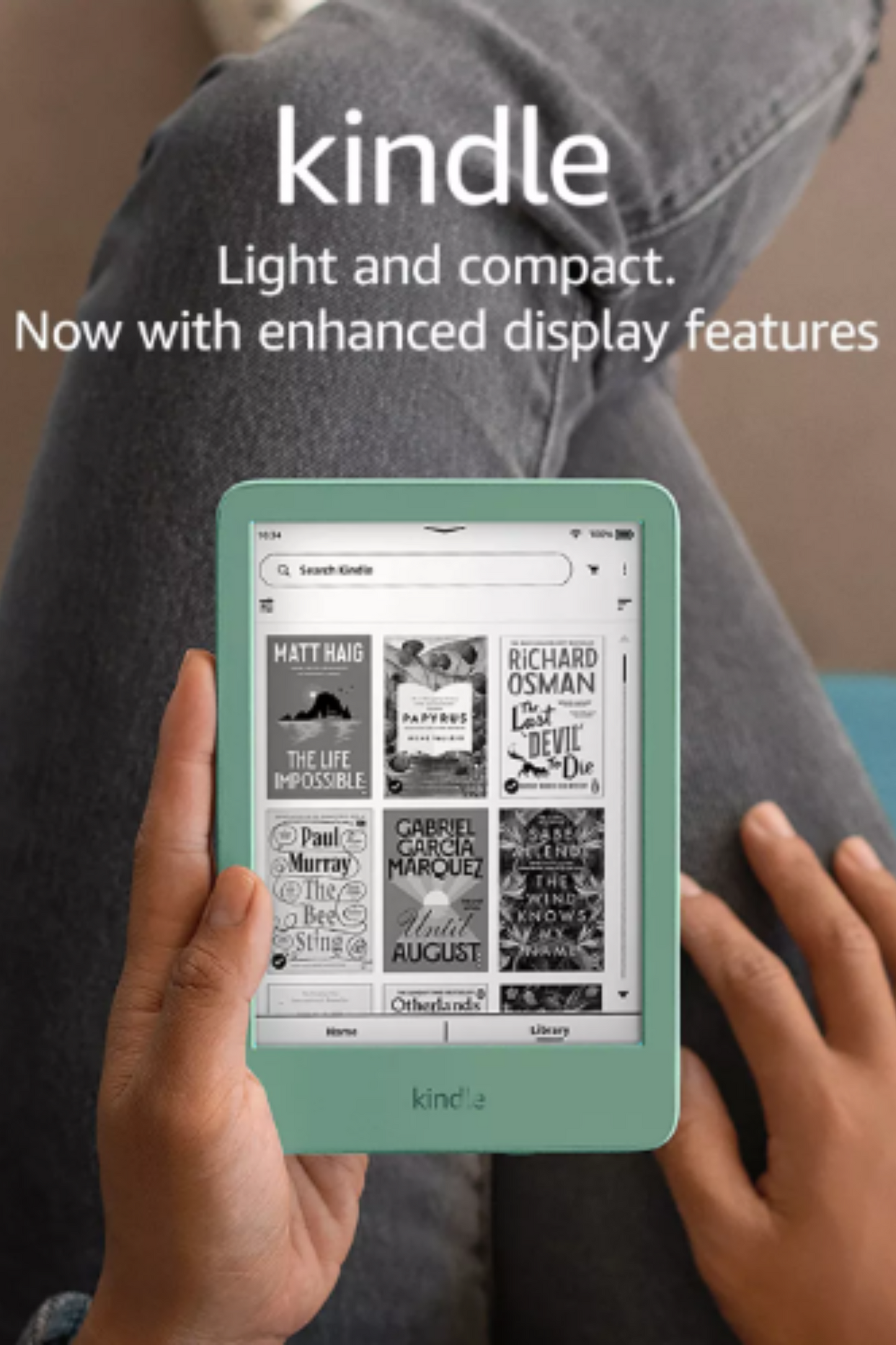 Kindle eReader, 6” Illuminated Touch Screen
