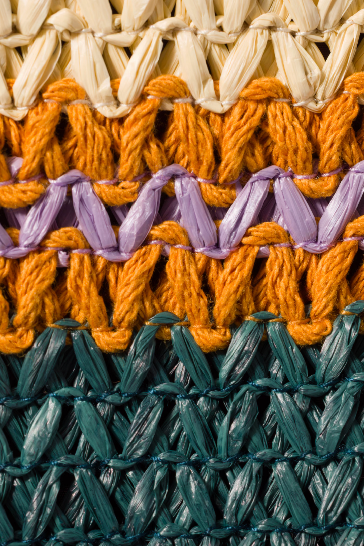 Raffia-effect Woven Tote Bag