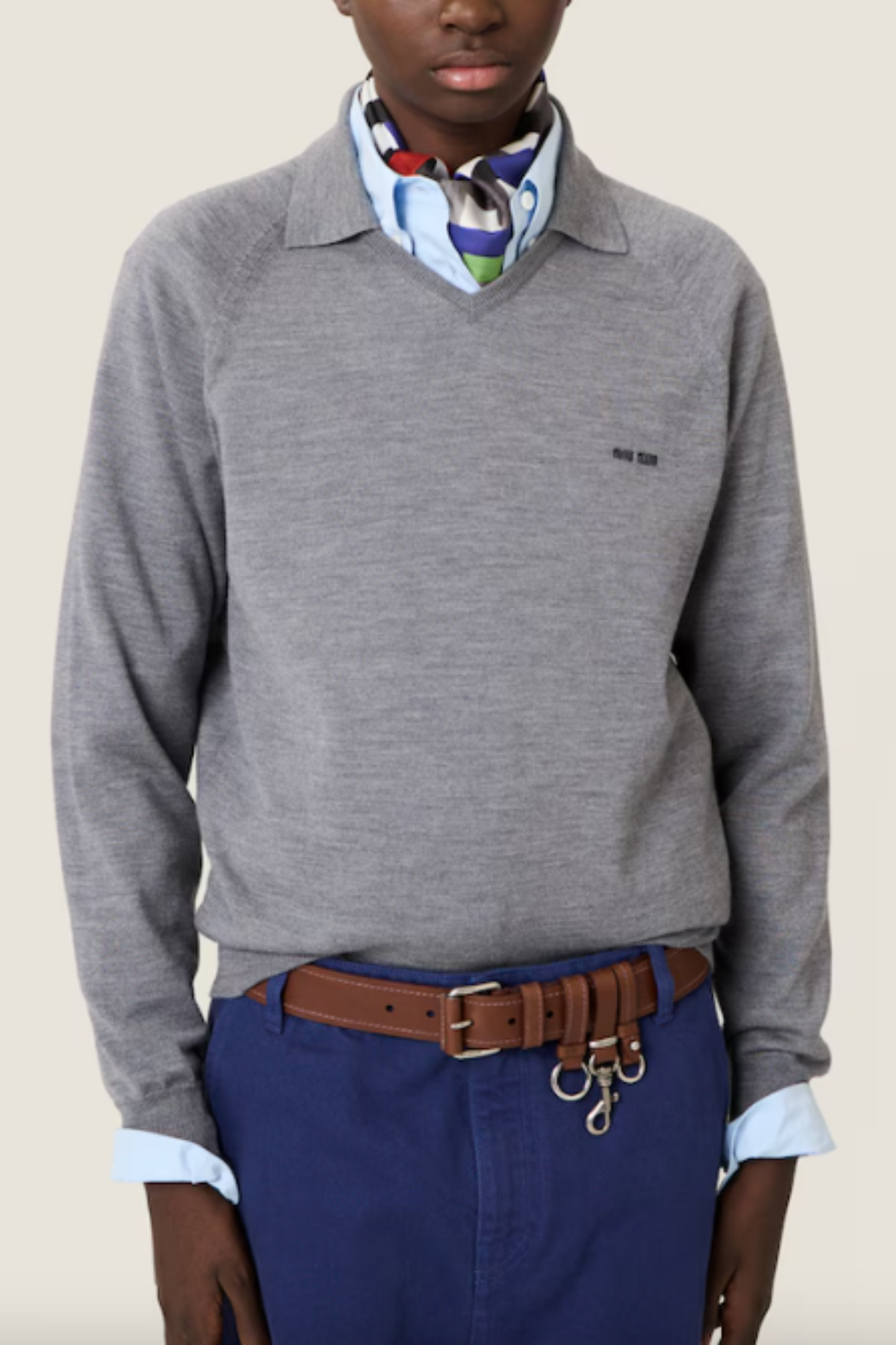 Wool Polo Sweater