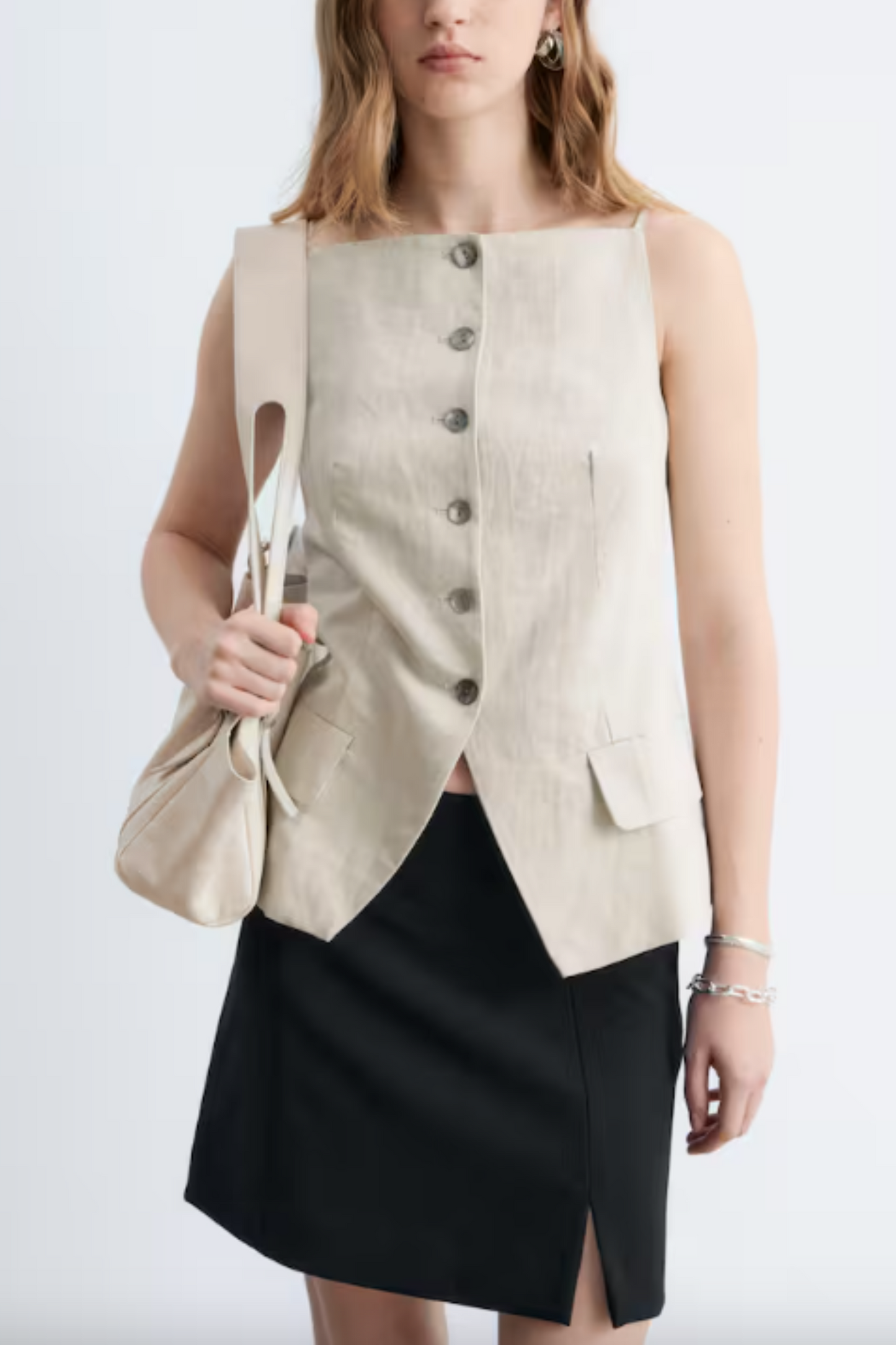 Tailored Vest Top