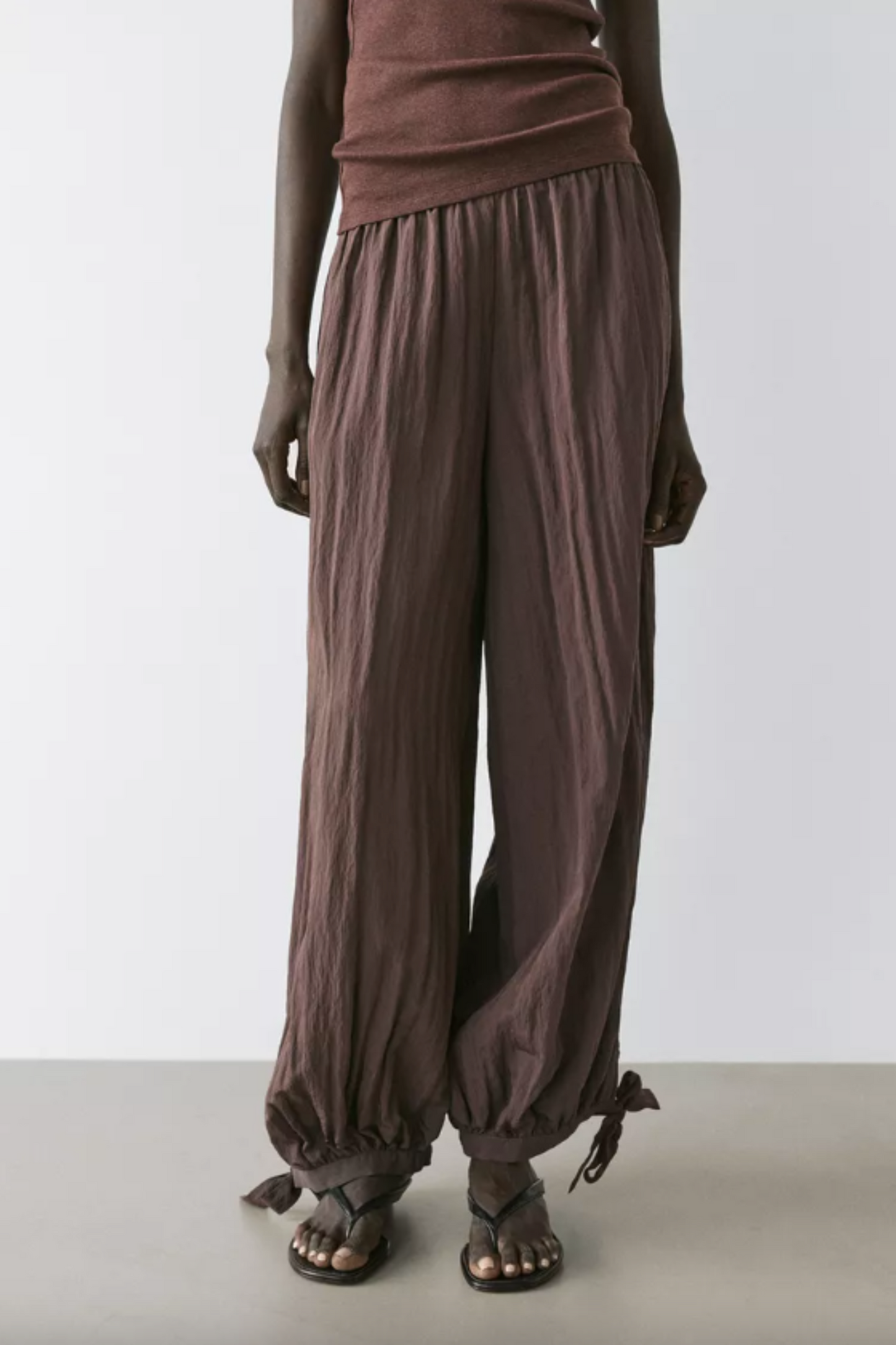 Flowing Draped Pants