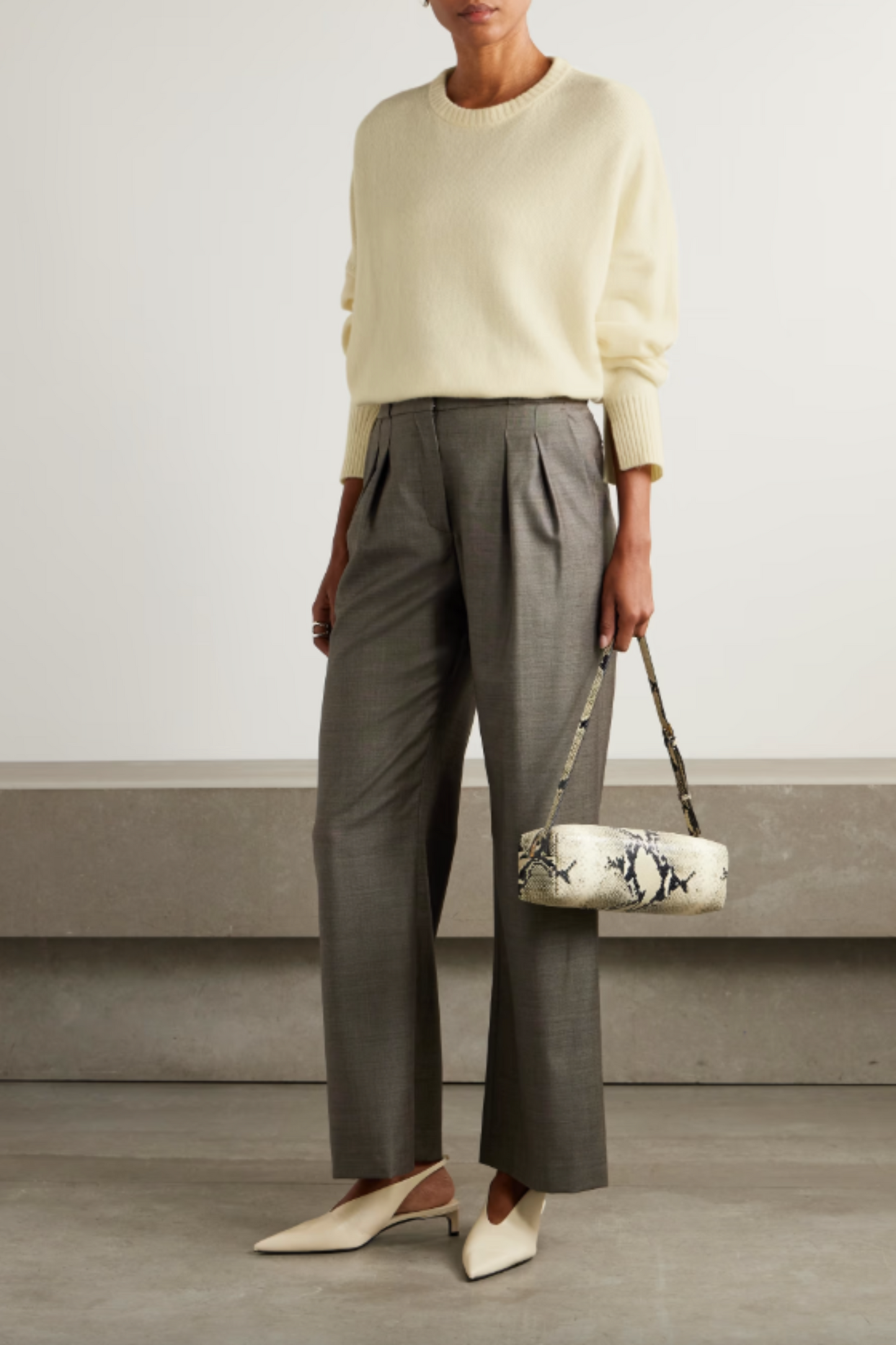 Anton Oversized Embroidered Cashmere Sweater