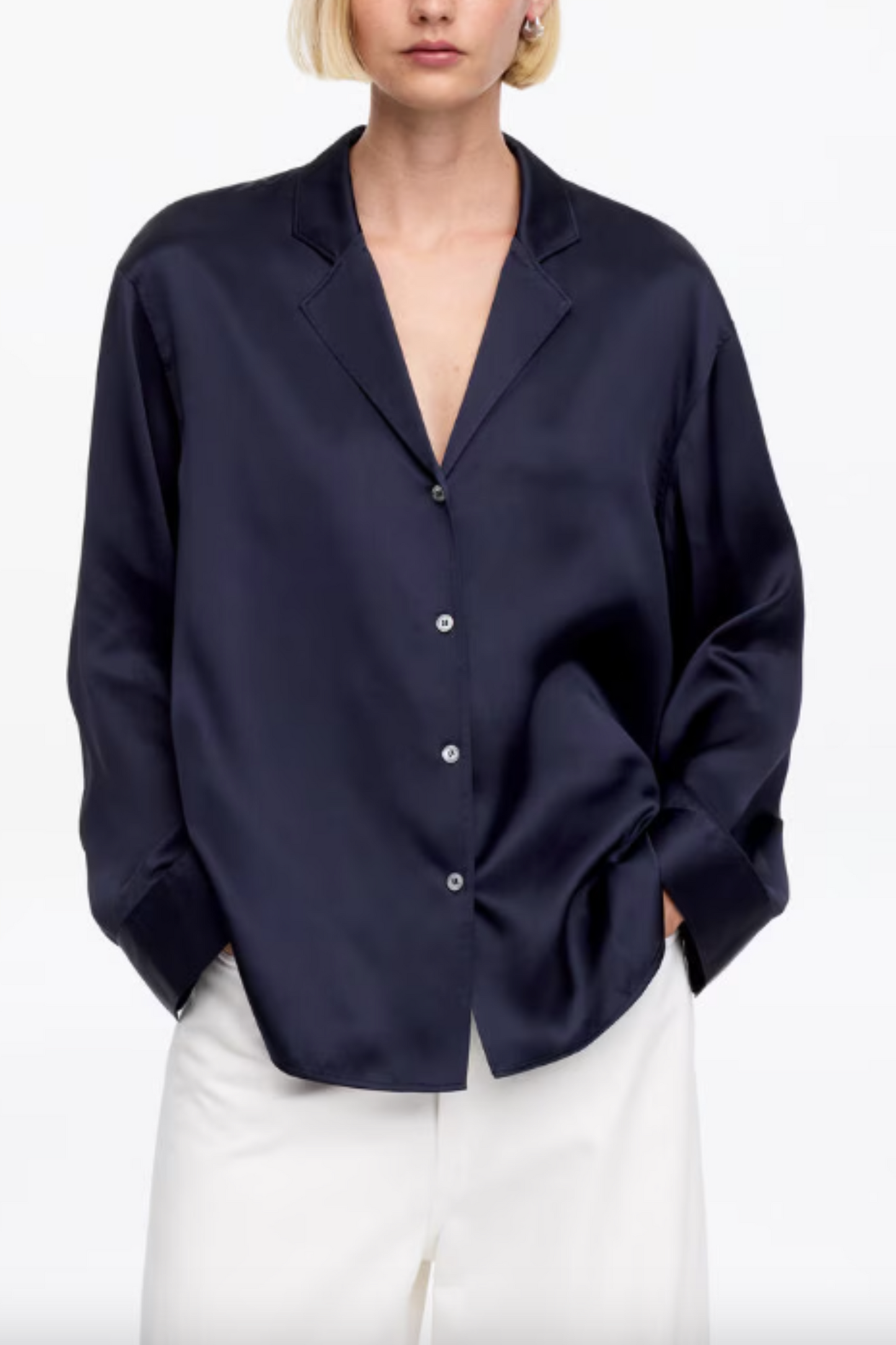 Silk Satin Shirt