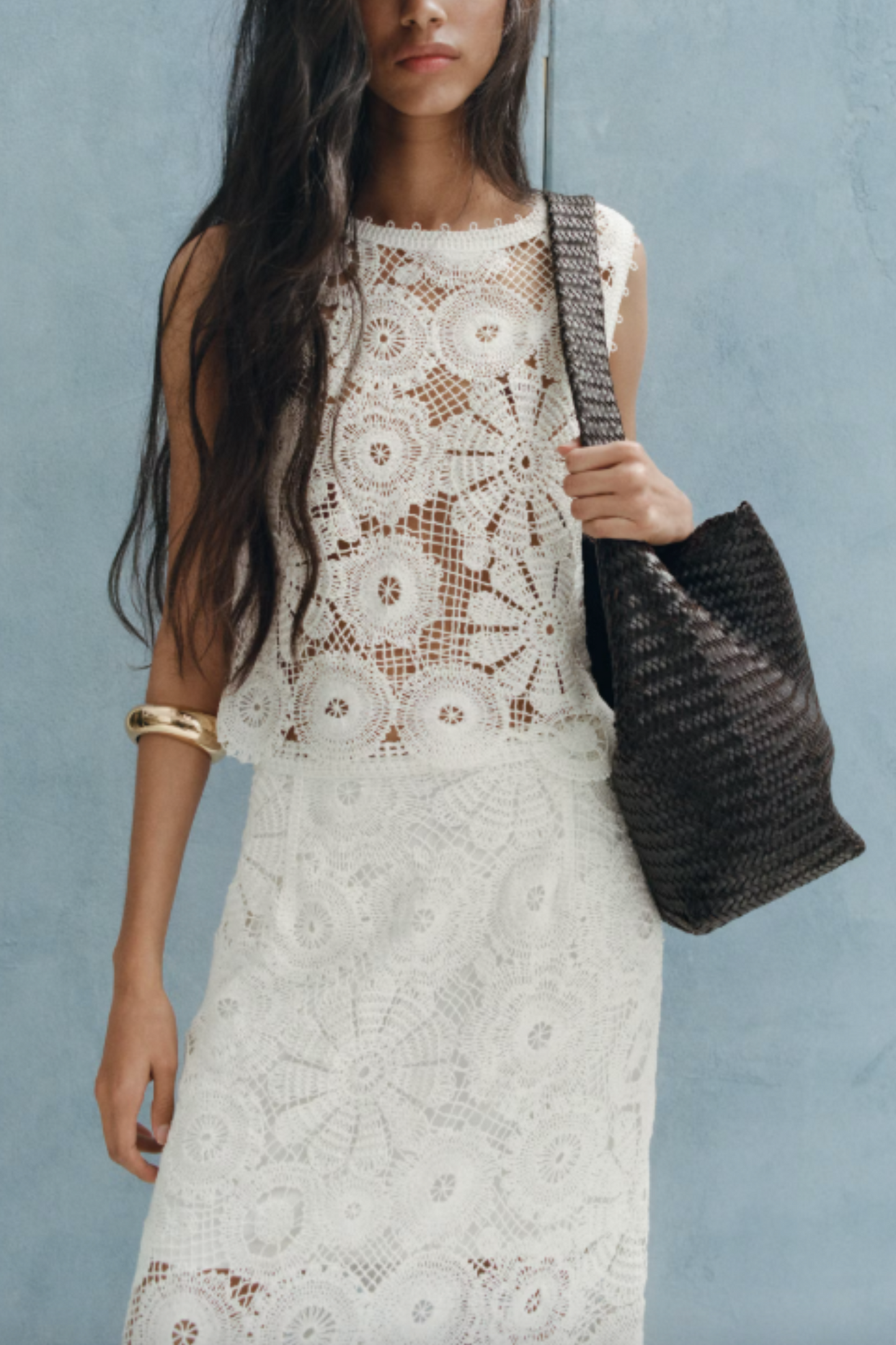 Crochet Midi Skirt