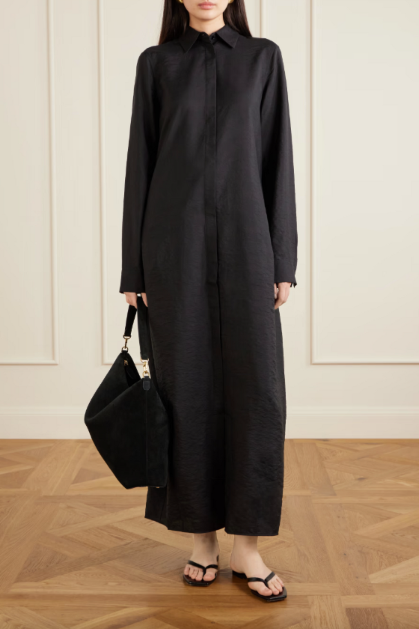 Parachute Silk-blend Maxi Dress