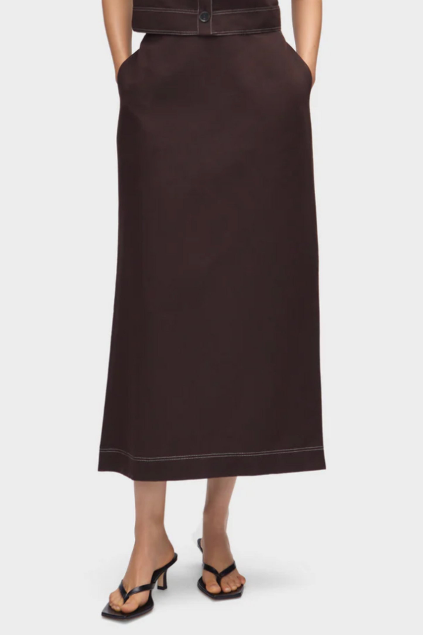 Mia Linen Maxi Skirt