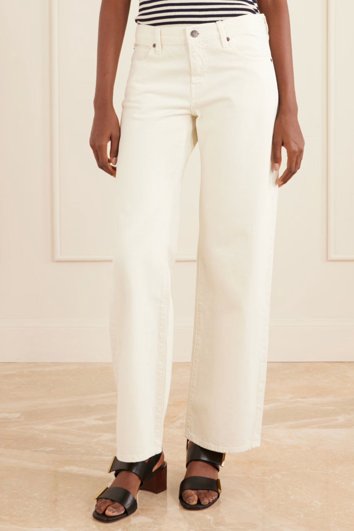 The Lowkey Low-rise Straight-leg Jeans