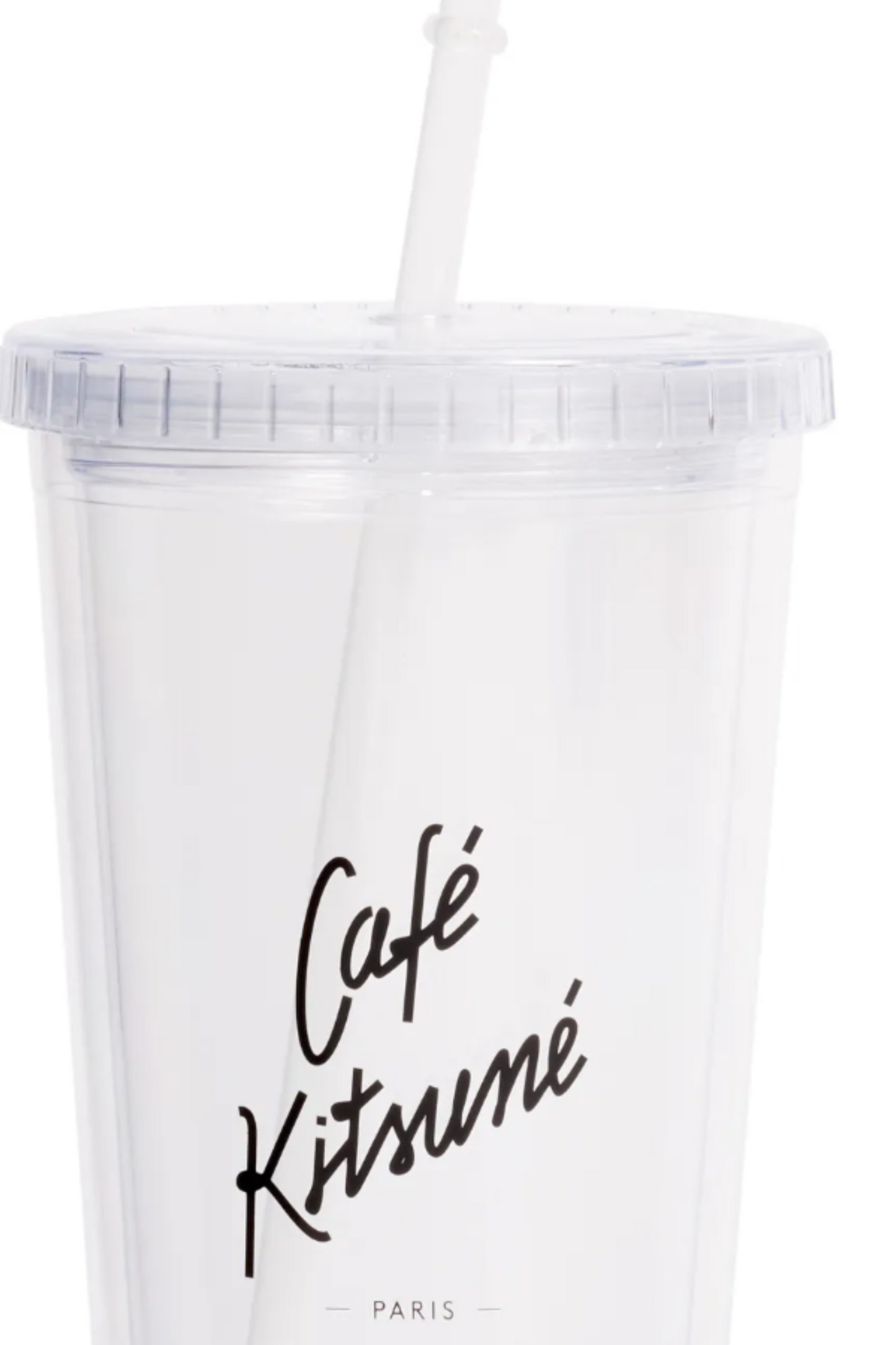 CAFÉ KITSUNÉ straw travel mug