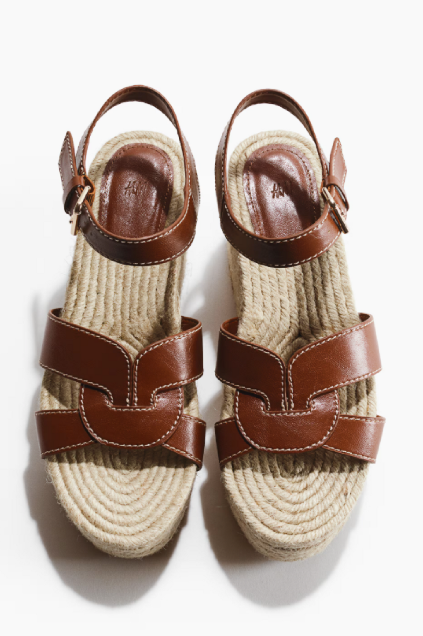 Wedge-heeled espadrilles