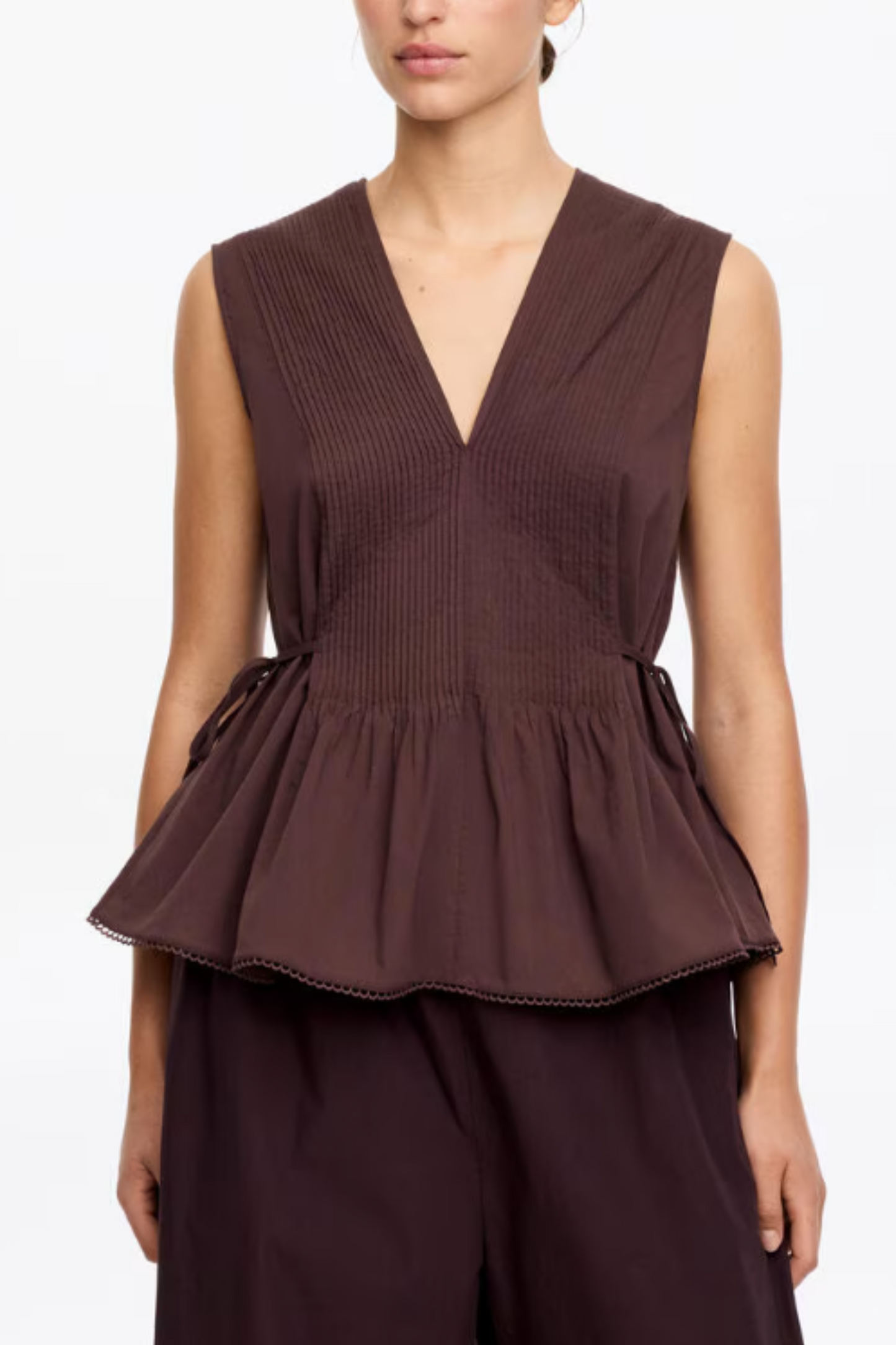 Pintuck Top