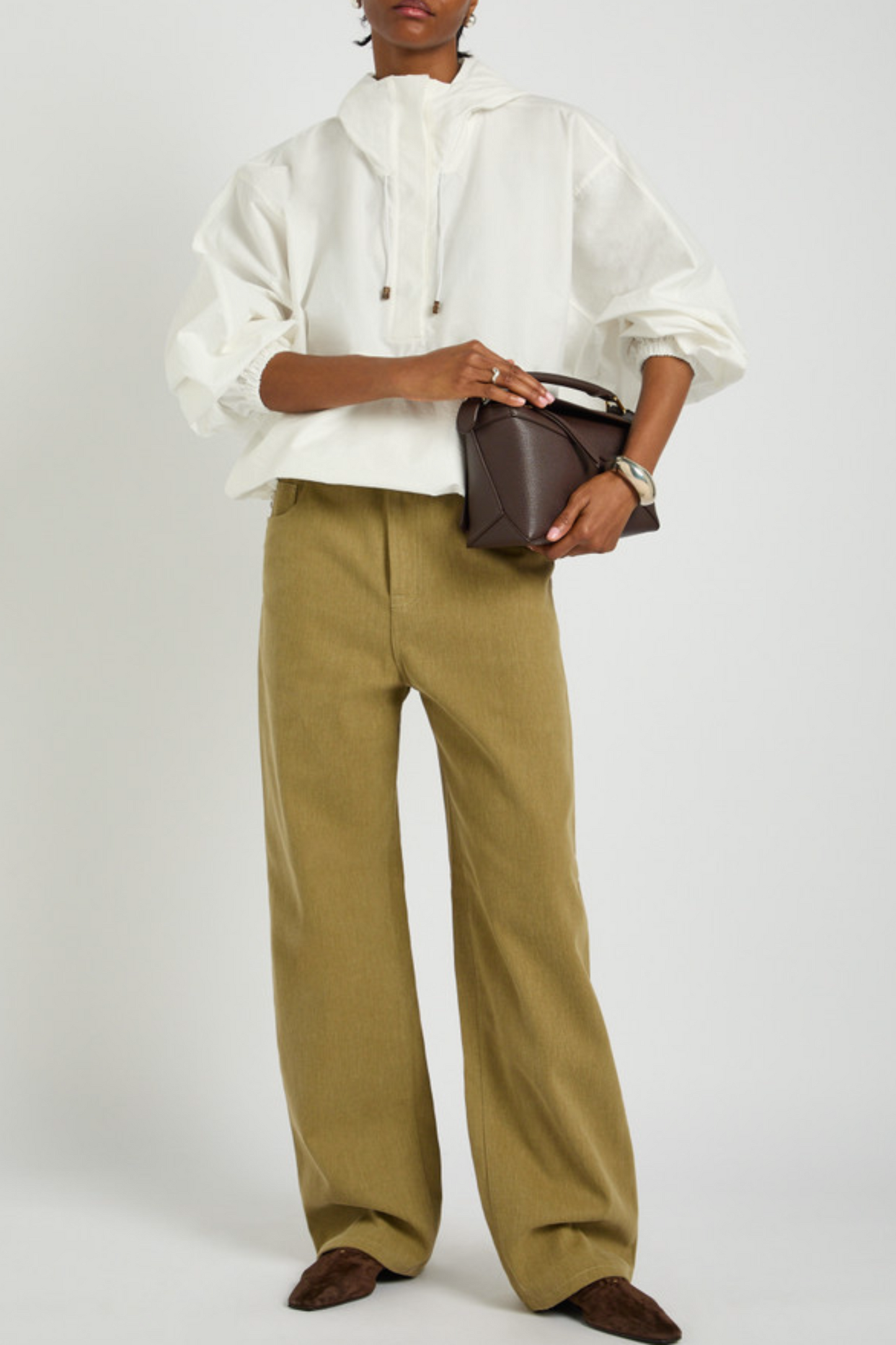 Baggy wide-leg jeans