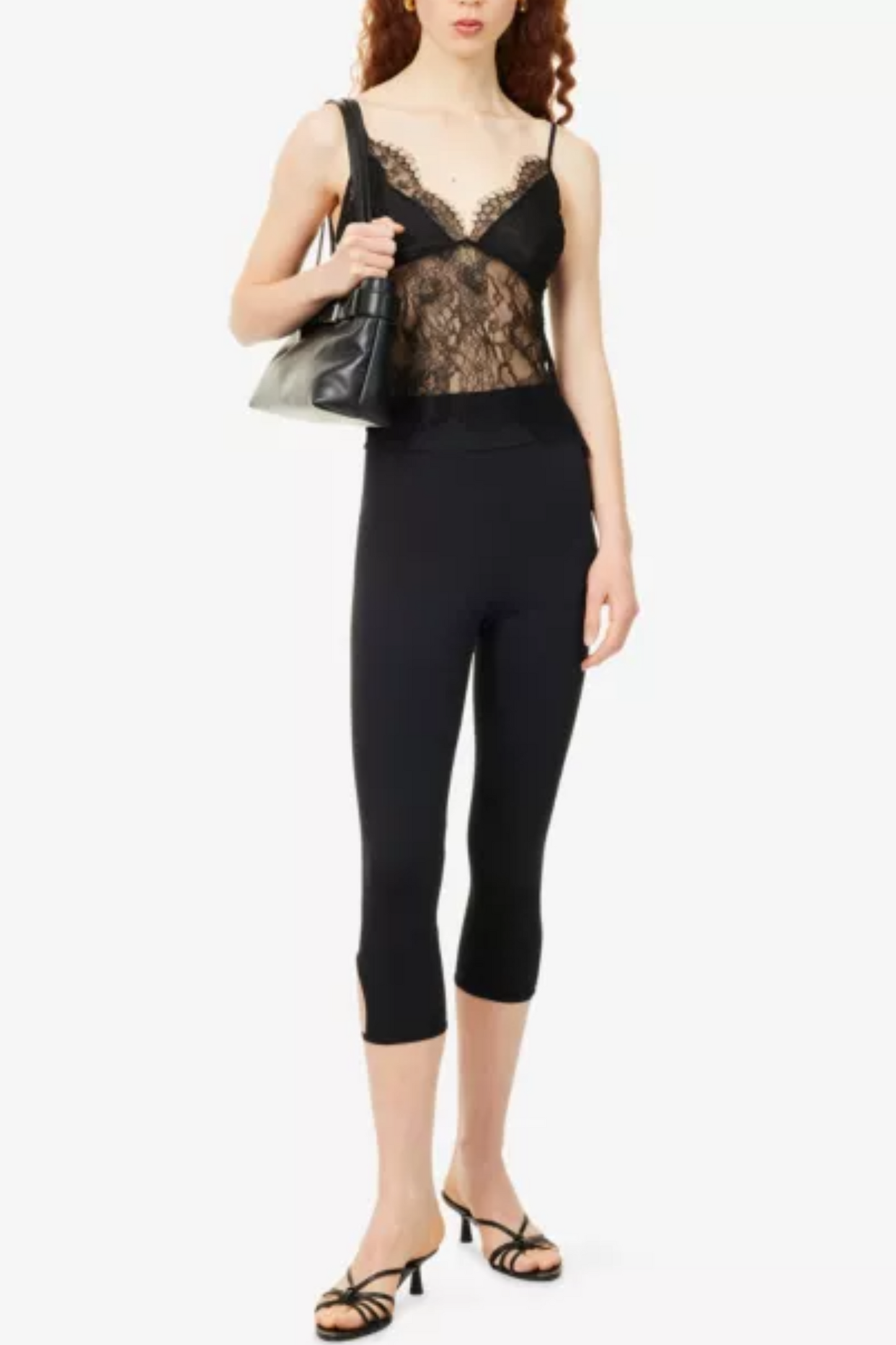 Rosa Capri Jersey Leggings
