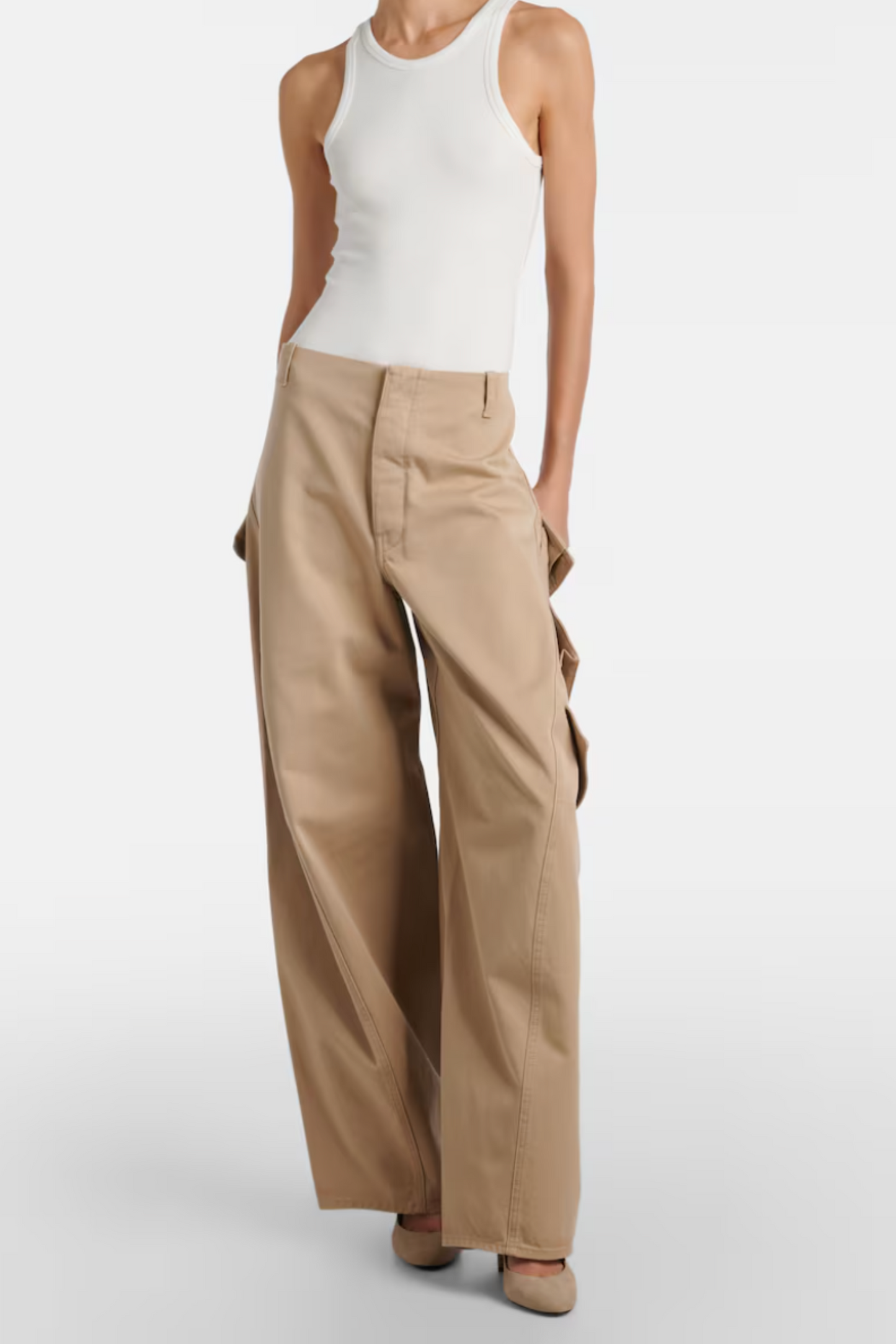 Cotton Cargo Pants