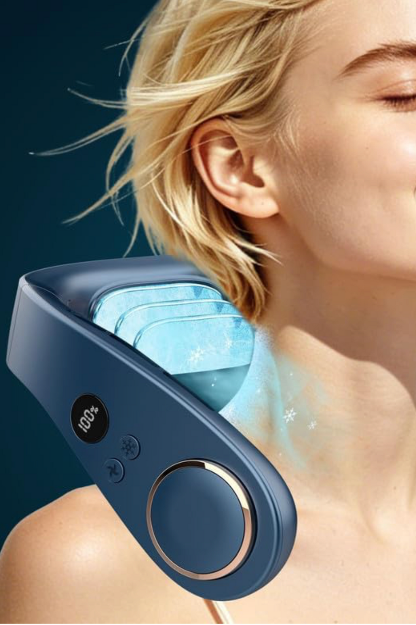 DDKJ Neck Fan with Cooling Plate