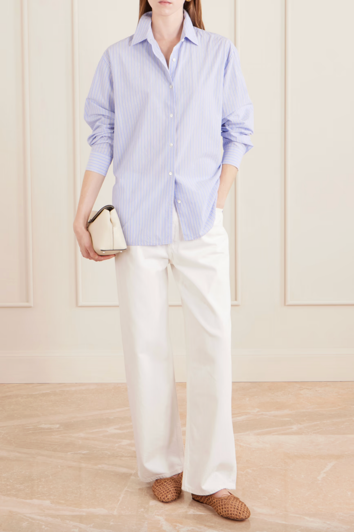 Yorke Striped Cotton Shirt