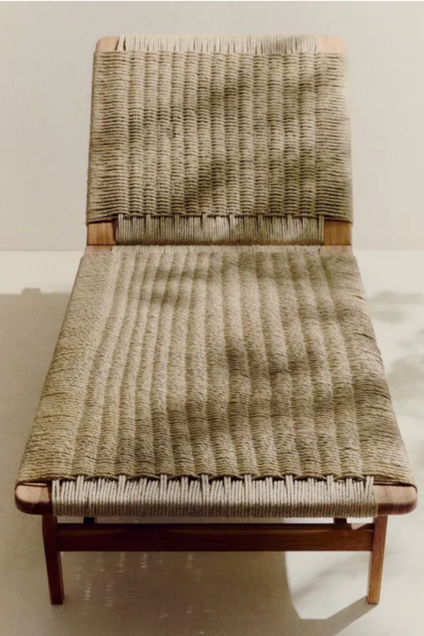Teak Outdoor Lounger