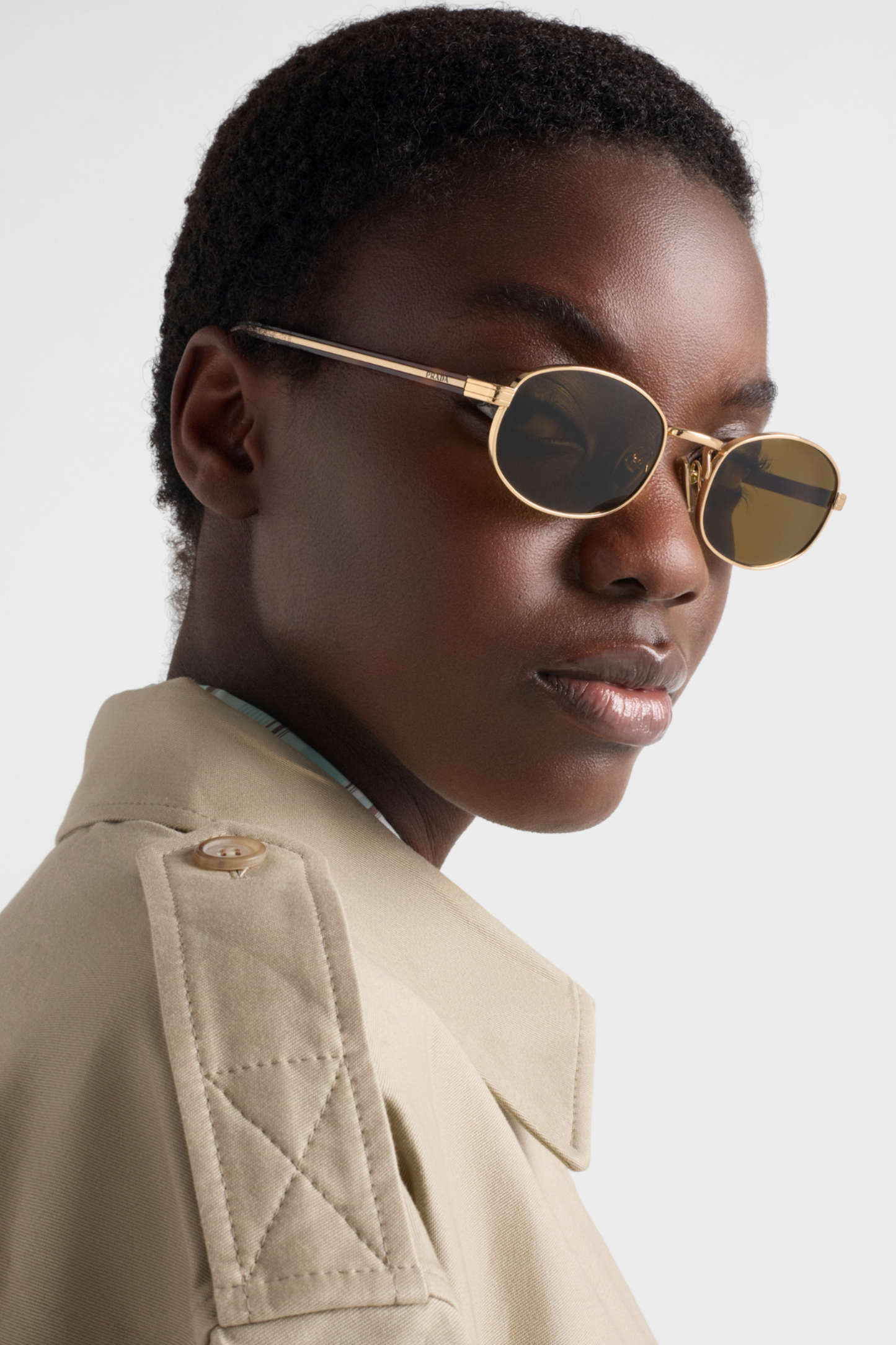 Sunglasses with the Iconic Metal Plaque