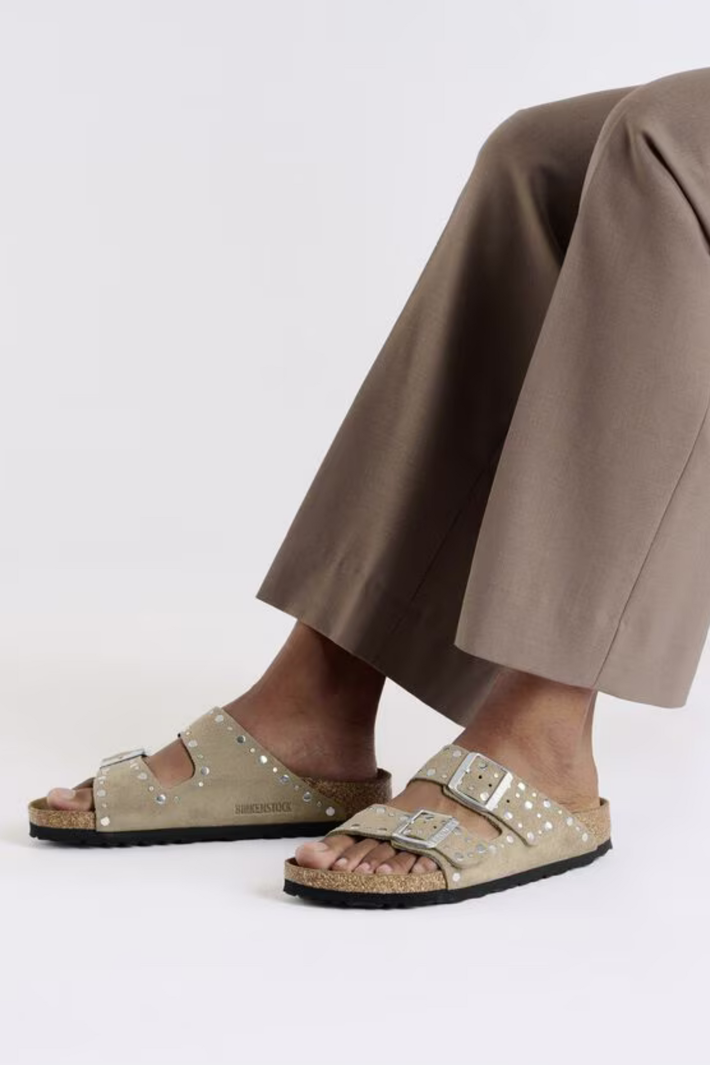 Arizona Rivet Suede Leather