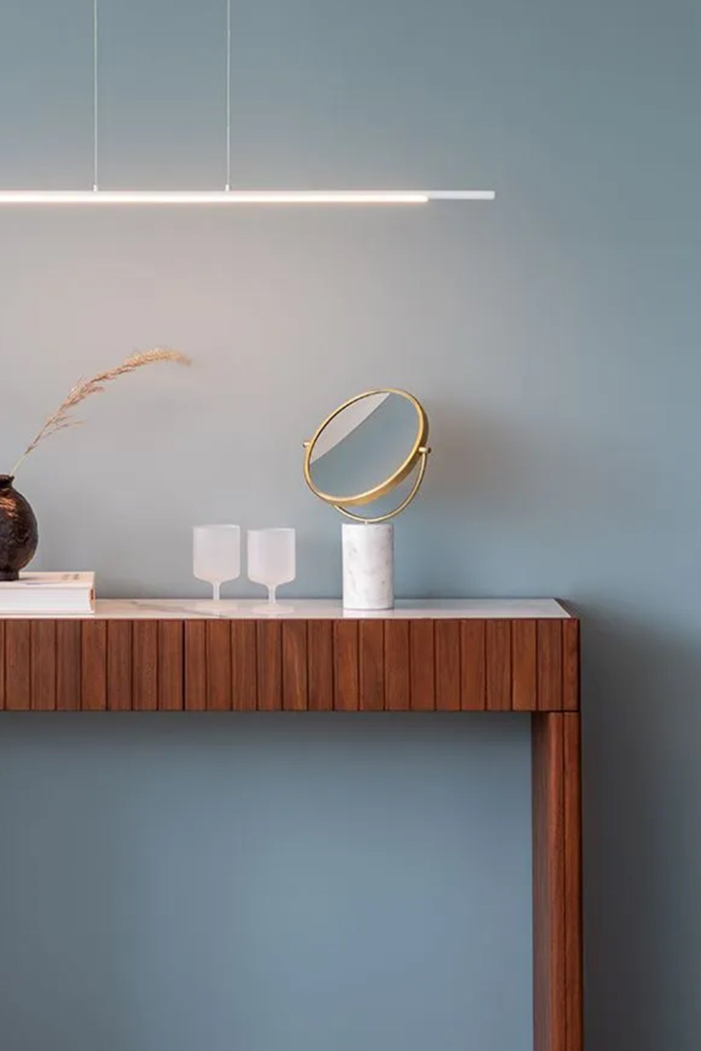 Column Vanity Mirror