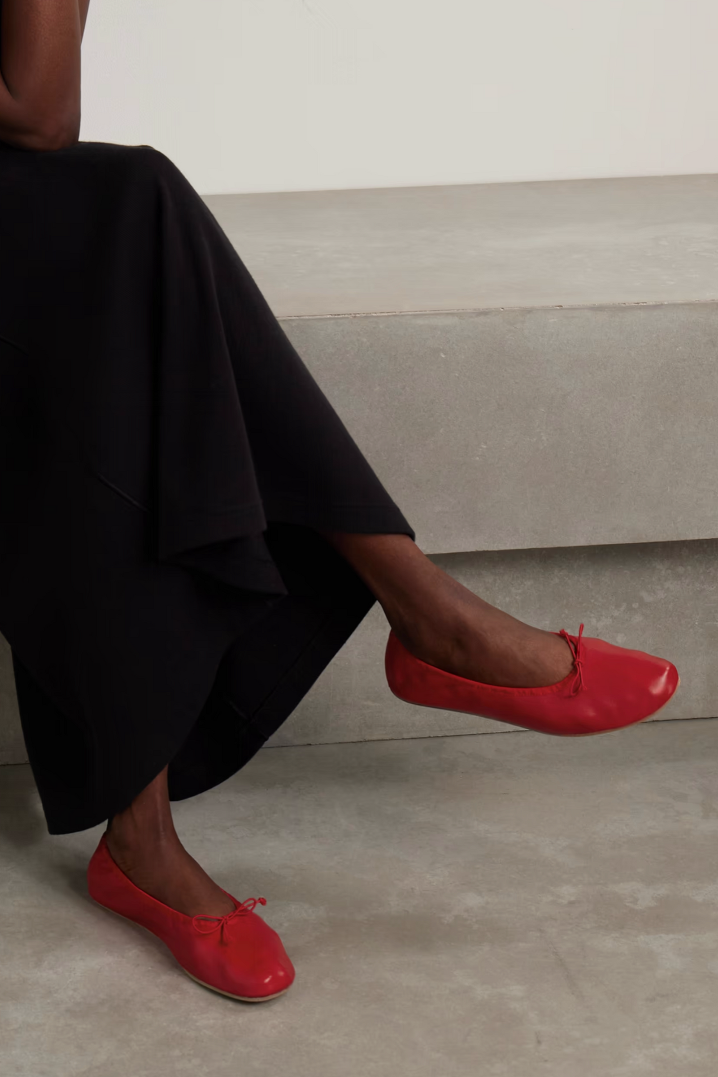 Leather Ballet Flats