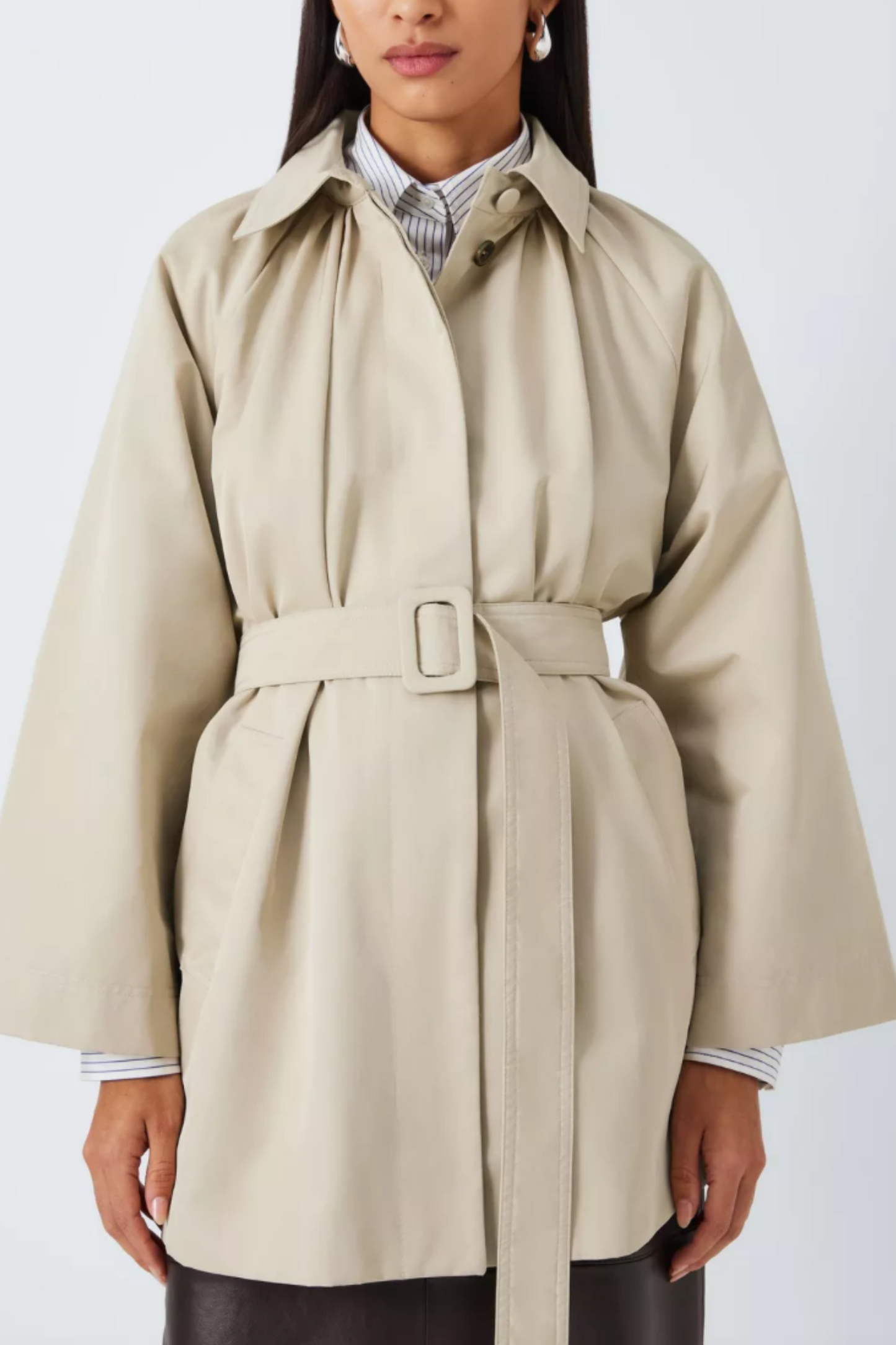 Marina Belted Raincoat