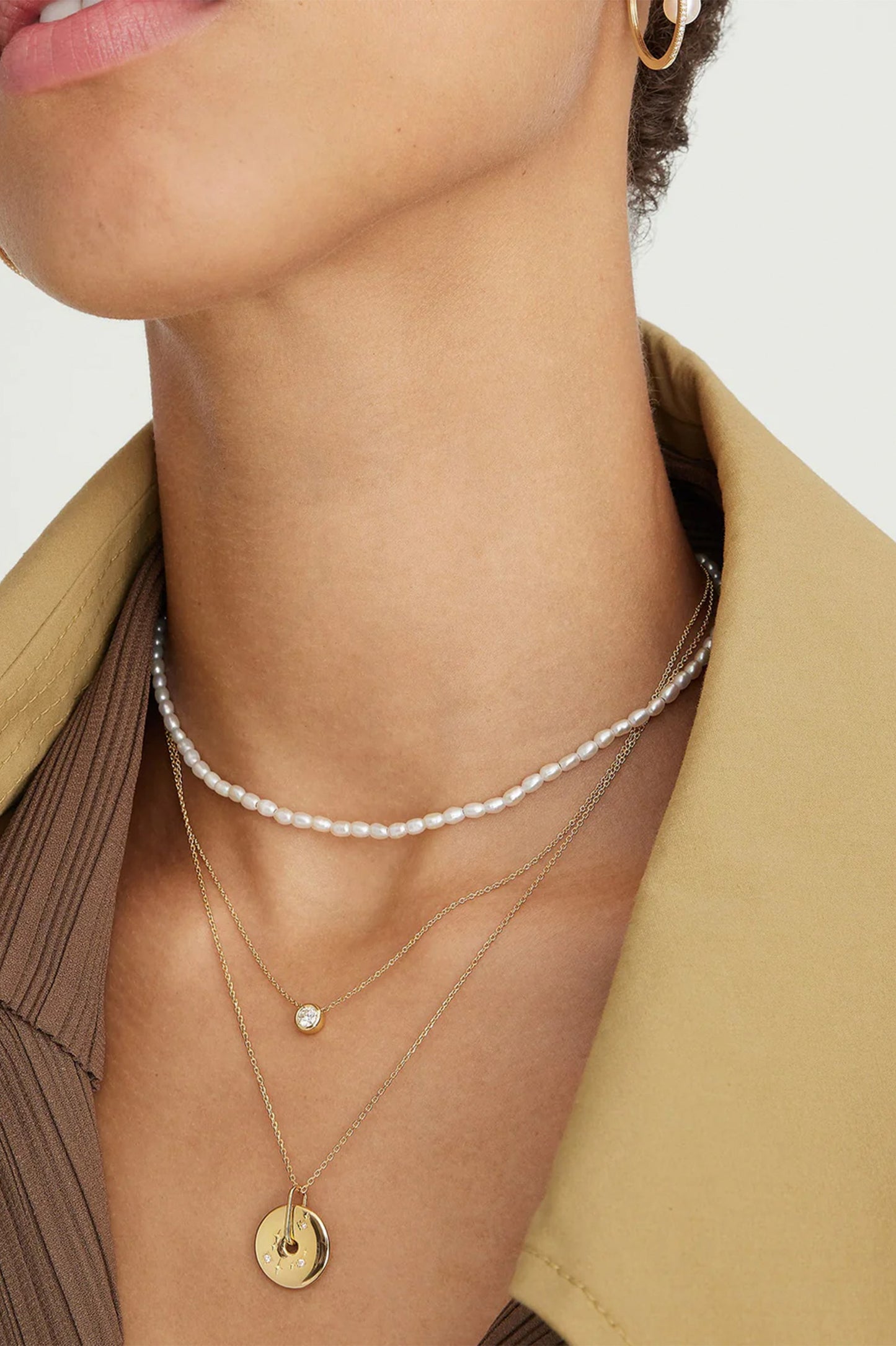Tiny Pearl Necklace