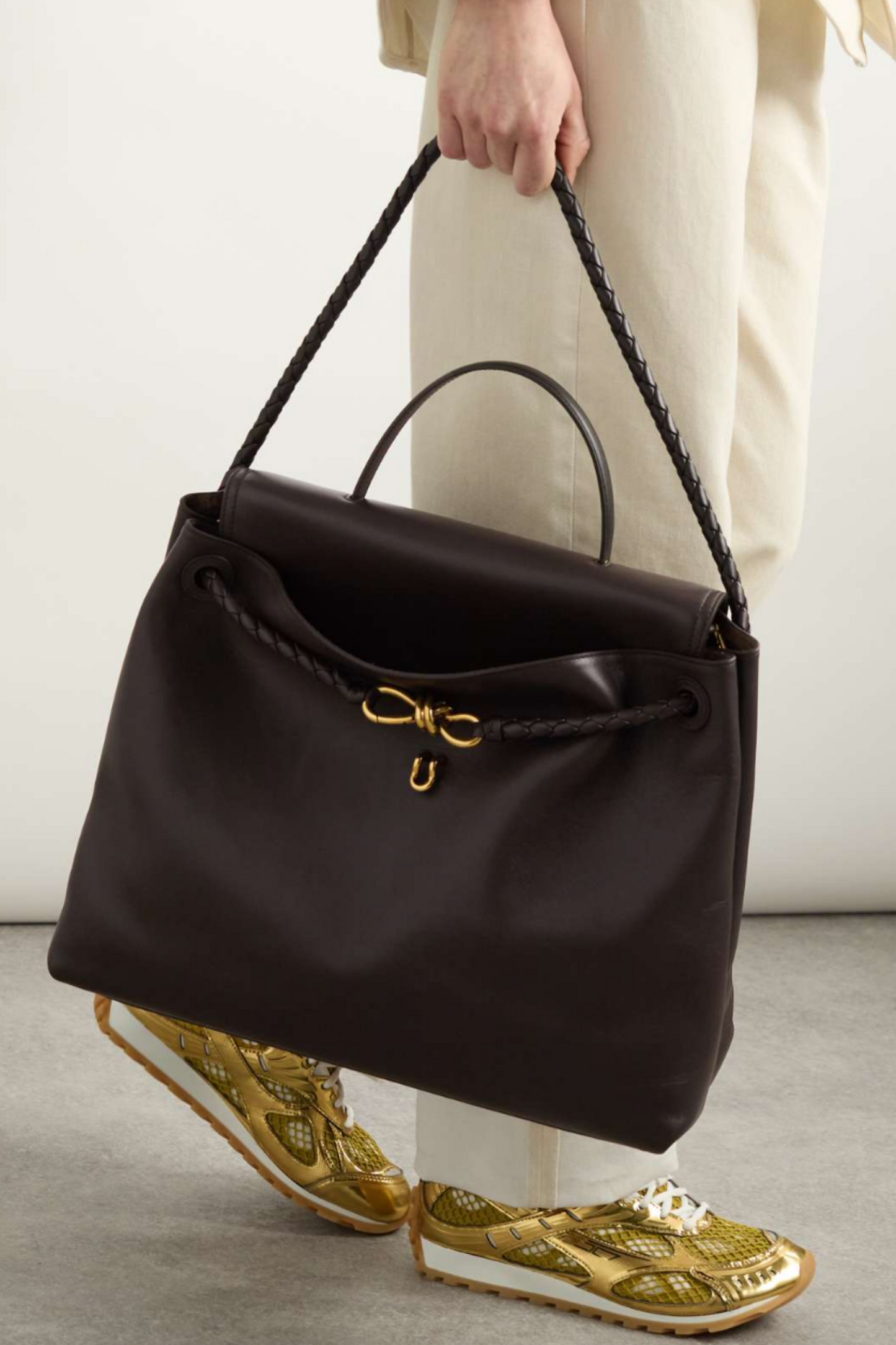 Ciao Ciao large leather tote
