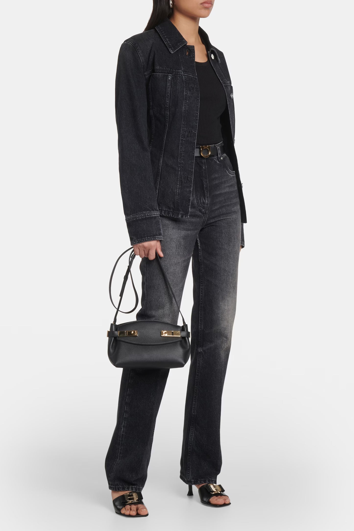 Hug Small Leather Crossbody Bag
