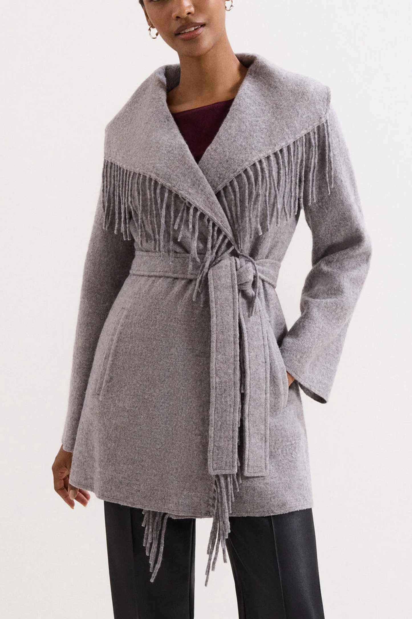 Lisa Tassel Coat