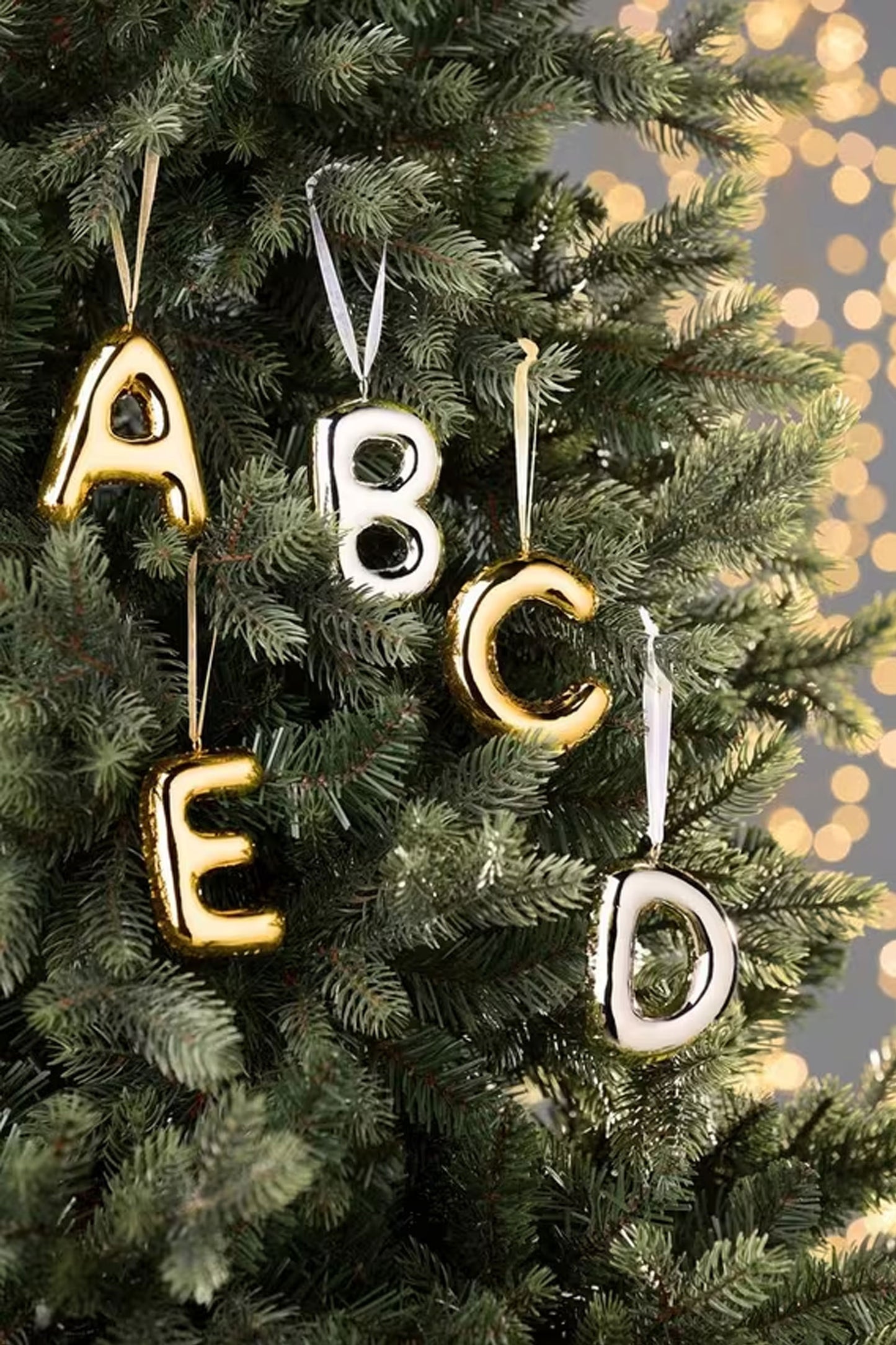 Balloon Letter Bauble