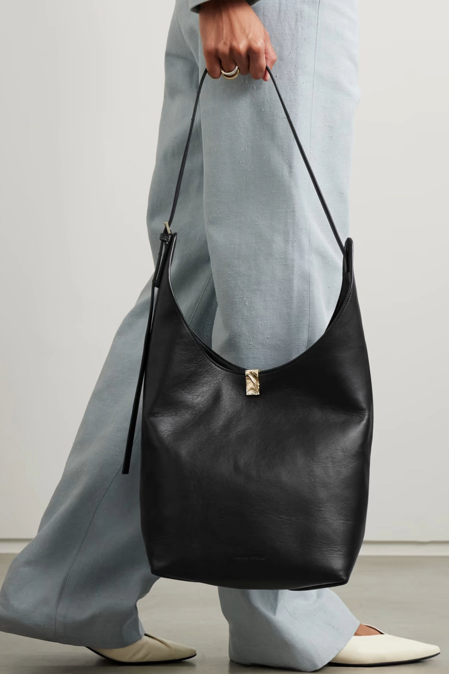 Andrea Leather Shoulder Bag