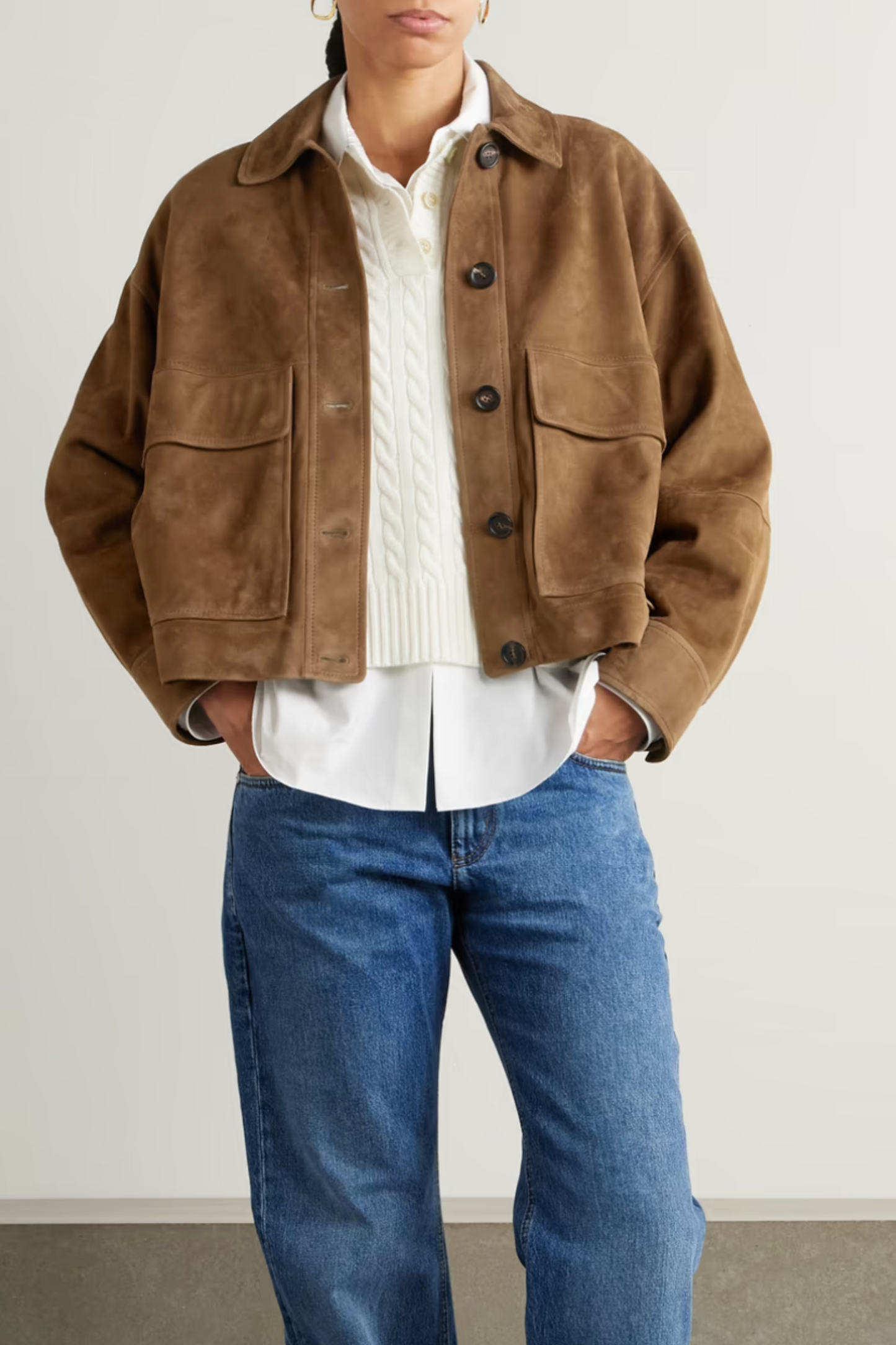 Suede jacket