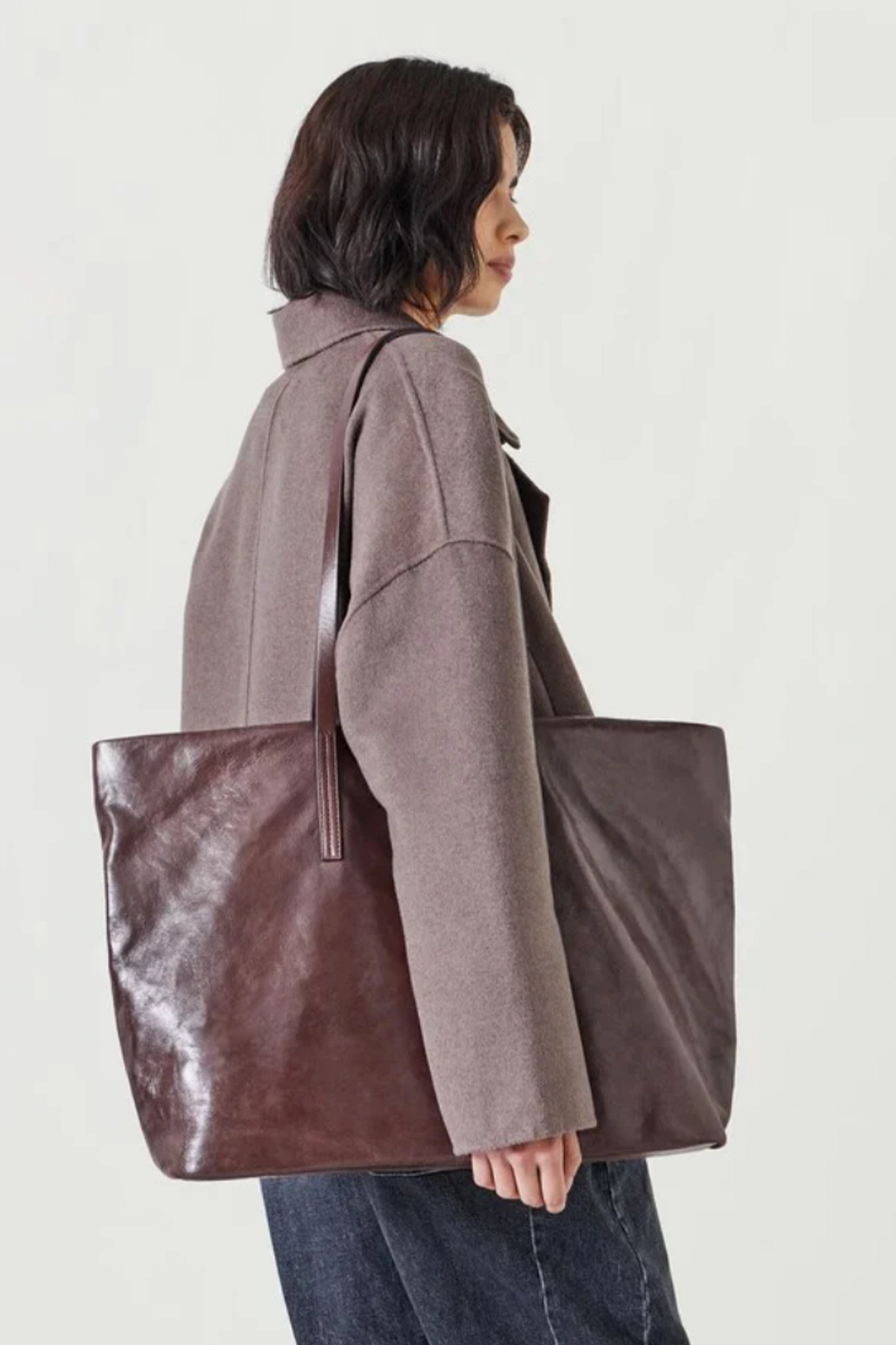 Patent Leather Tote